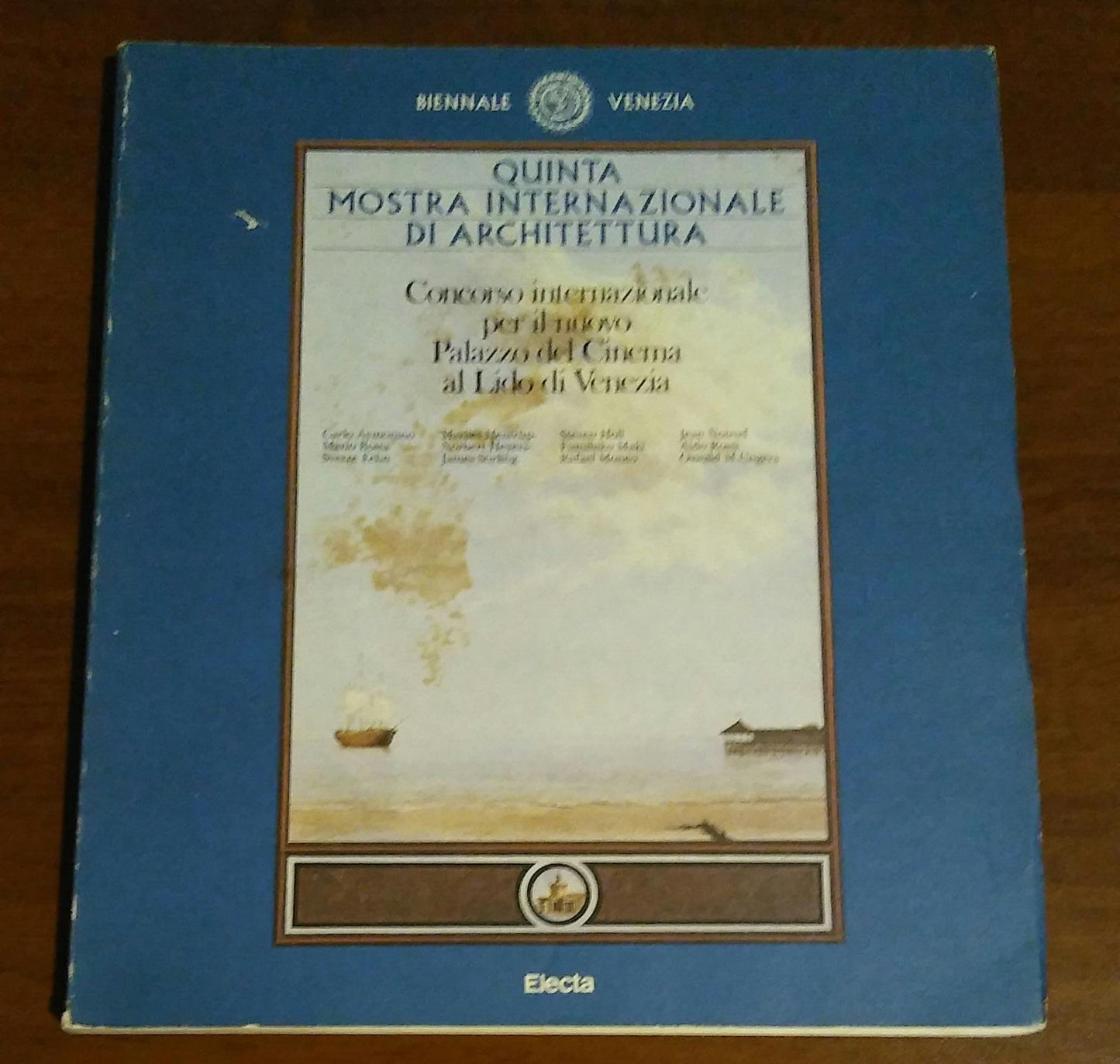 Quinta mostra internazionale di architettura - copertina