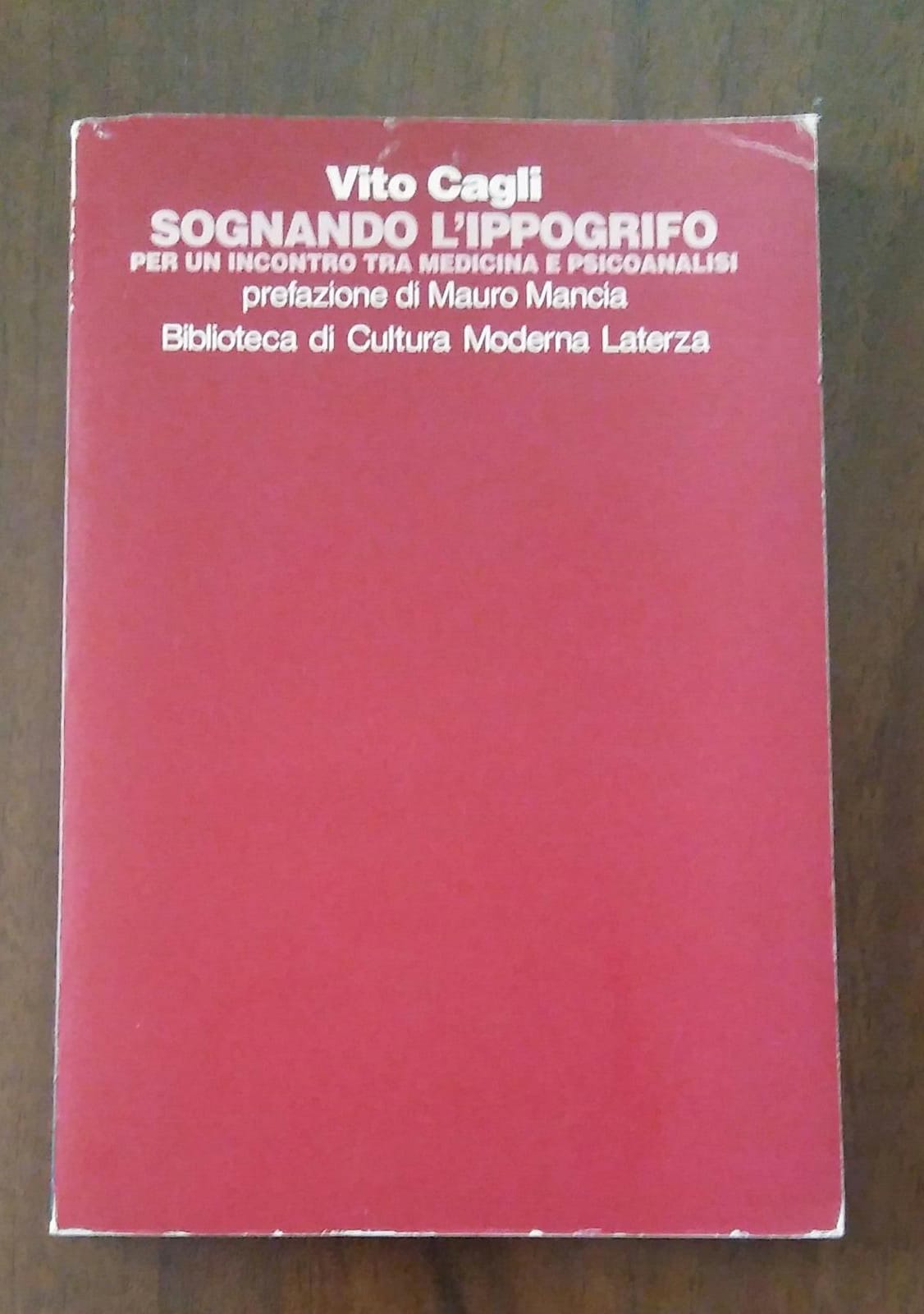 Sognando l'ippogrifo. Per un incontro tra medicina e psicoanalisi - copertina
