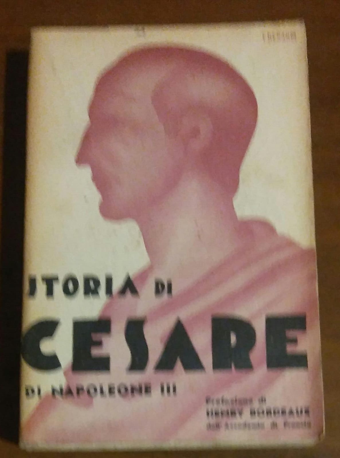 STORIA DI CESARE DI NAPOLEONE III GUERRA GALLICA SECONDO I COMMENTARI - copertina