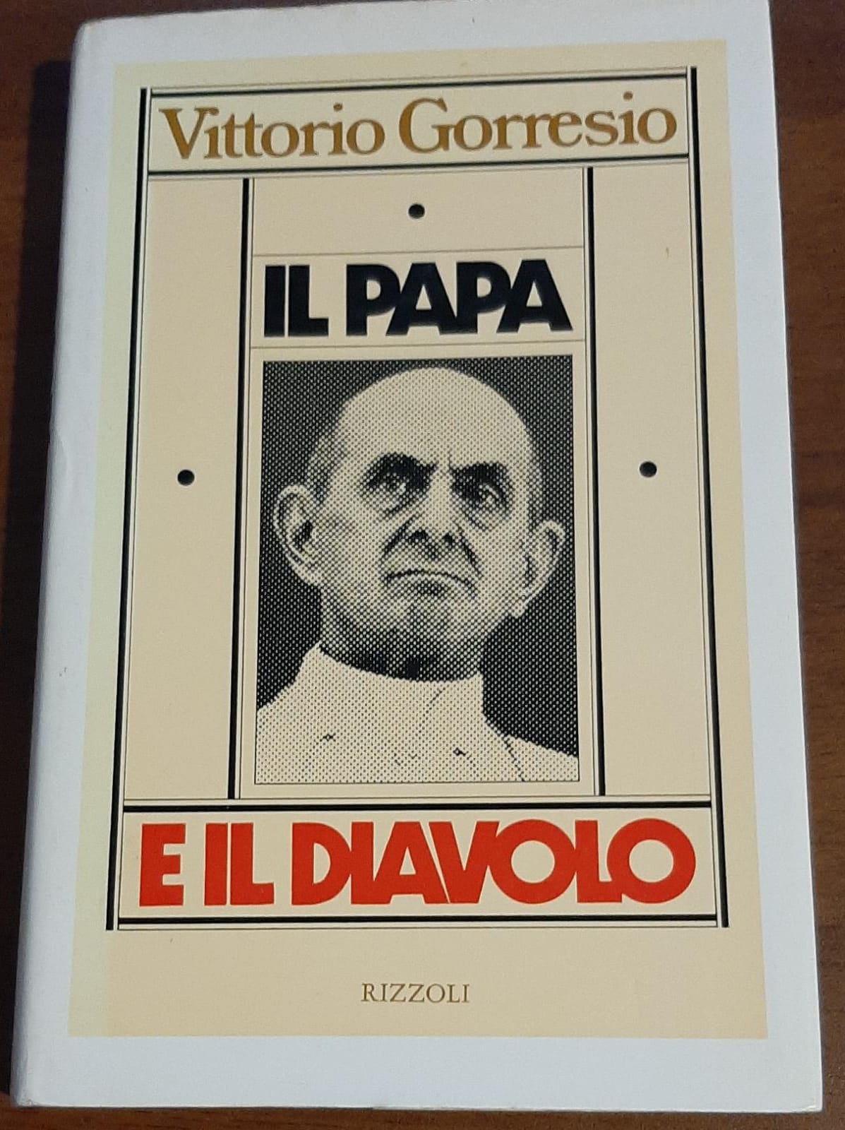 IL PAPA E IL DIAVOLO - copertina