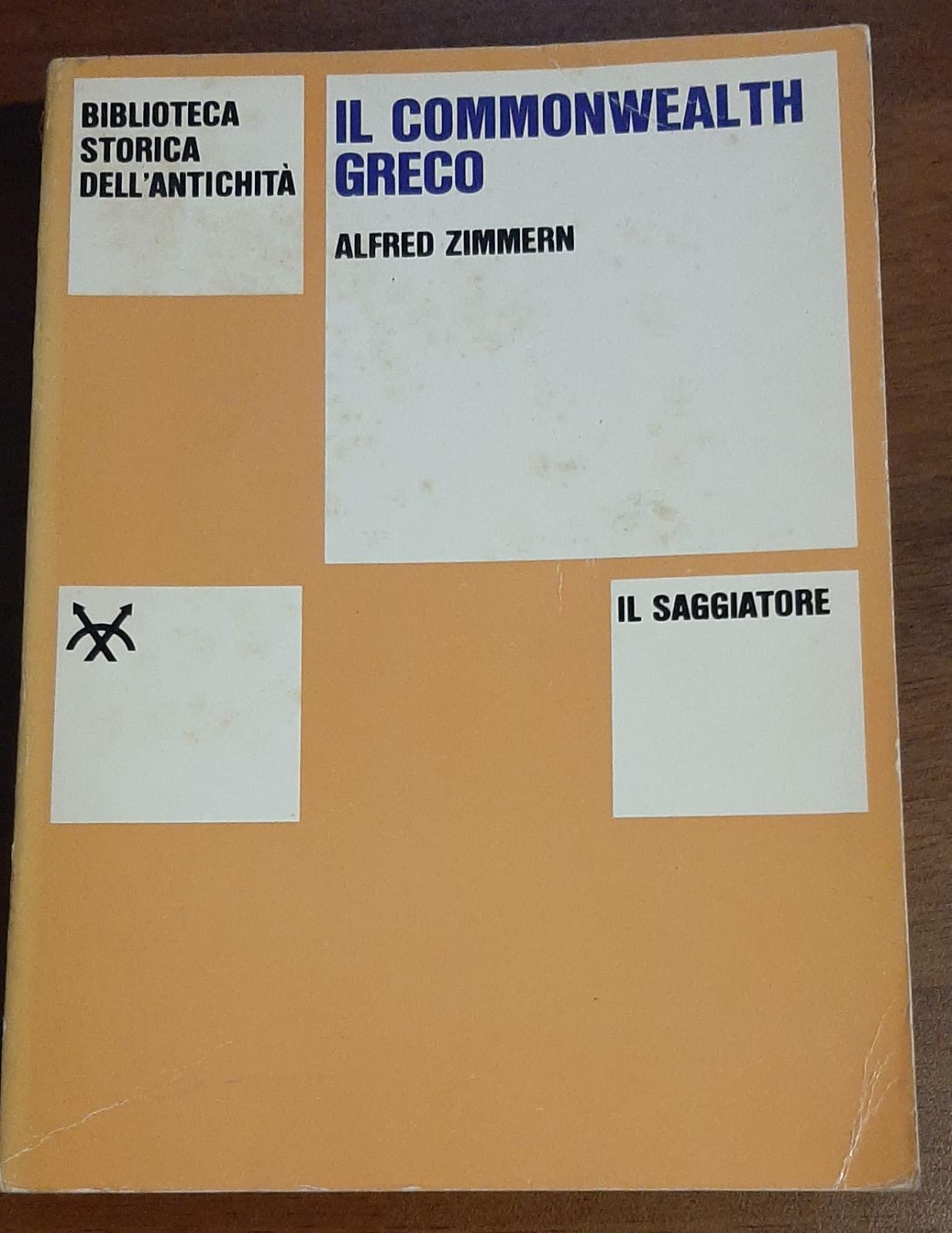 Il Commonwealth Greco. Politica ed economia nell'atene del v secolo - copertina