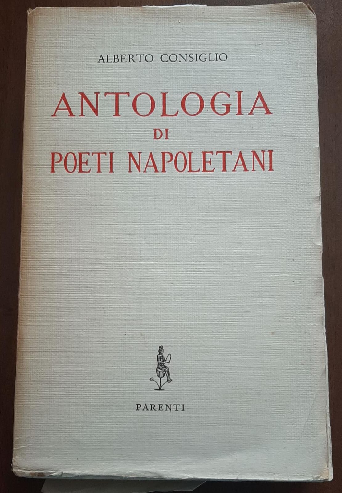 ANTOLOGIA DI POETI NAPOLETANI - copertina
