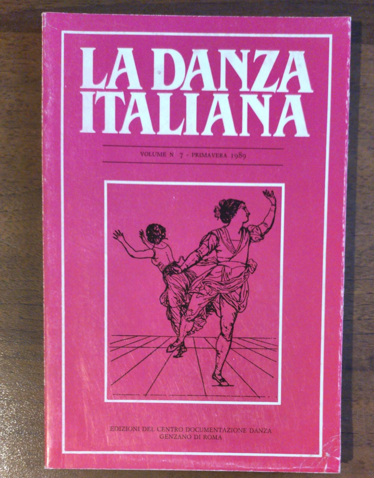 LA DANZA ITALIANA - copertina