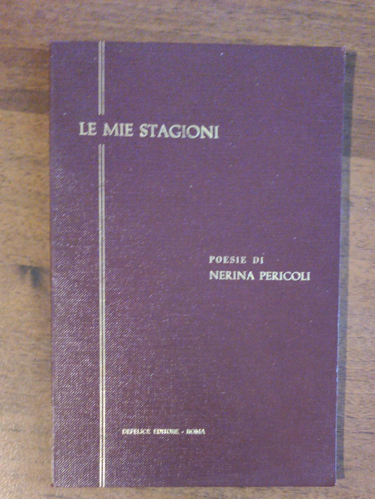 LE MIE STAGIONI POESIE - copertina