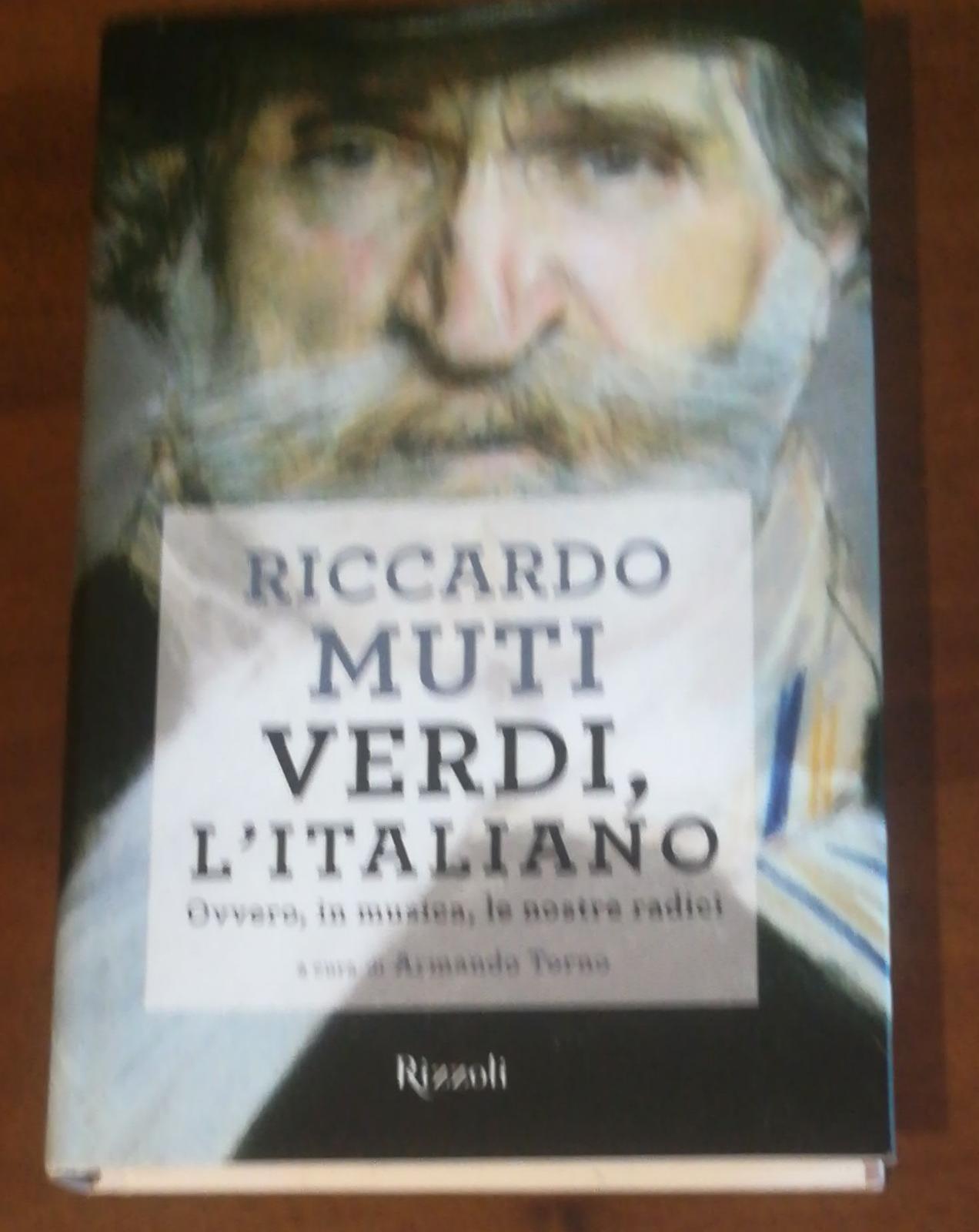 Verdi, l'italiano. Ovvero, in musica, le nostre radici - copertina