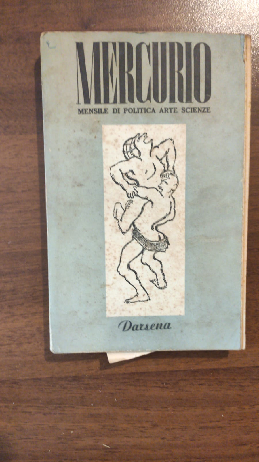 Mercurio mensile di politica arte scienza - copertina