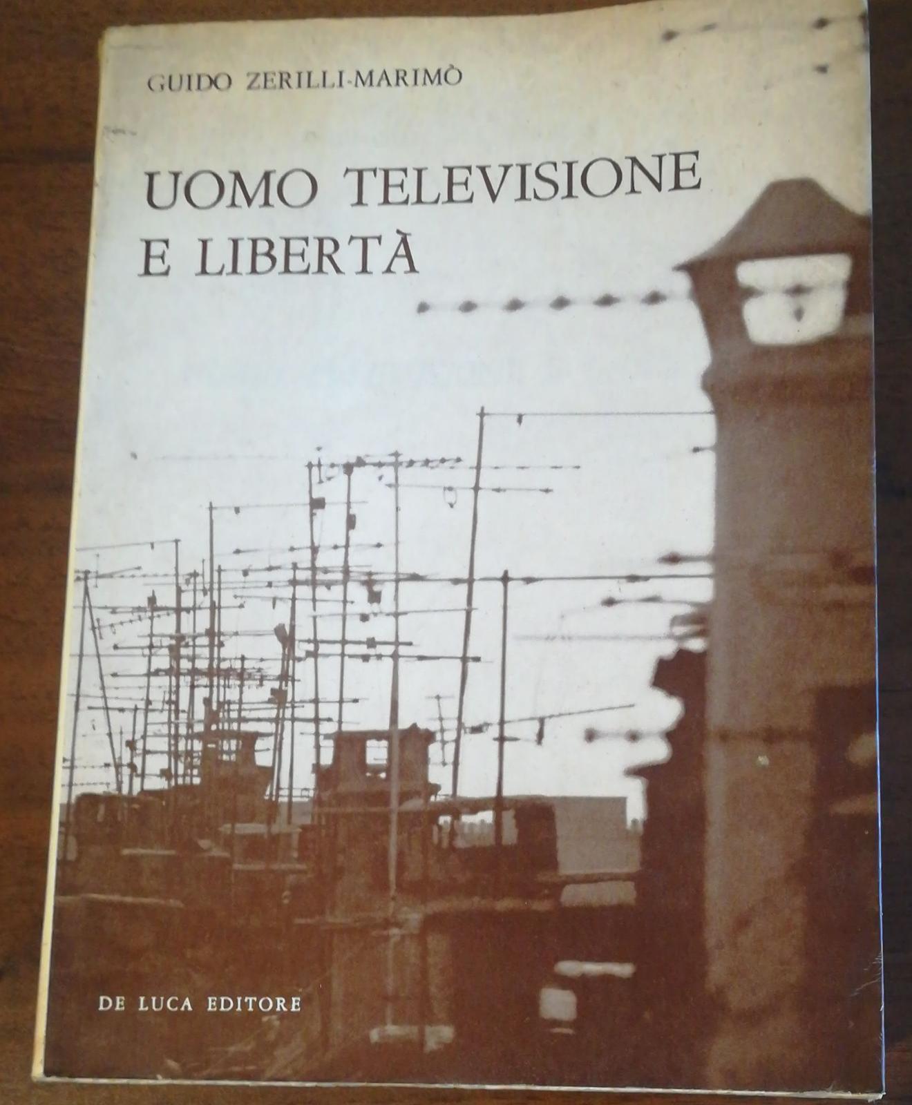 UOMO TELEVISIONE E LIBERTA' - copertina