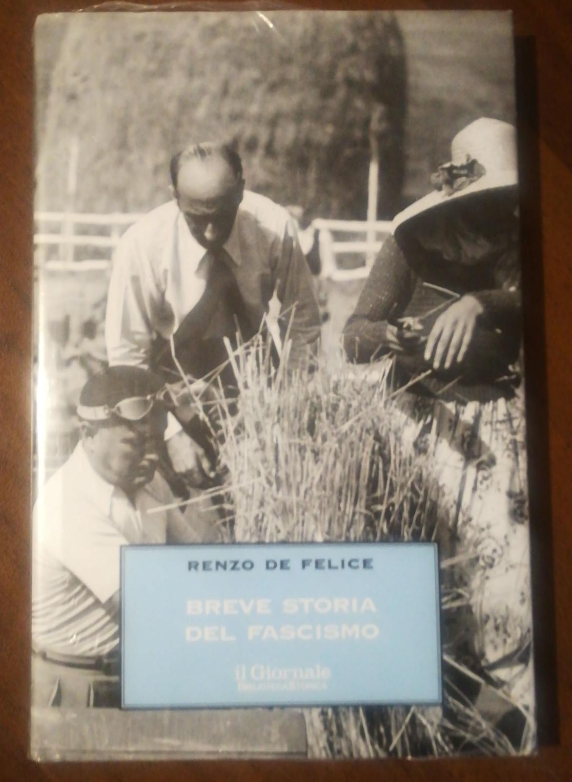 BREVE STORIA DEL FASCISMO - copertina