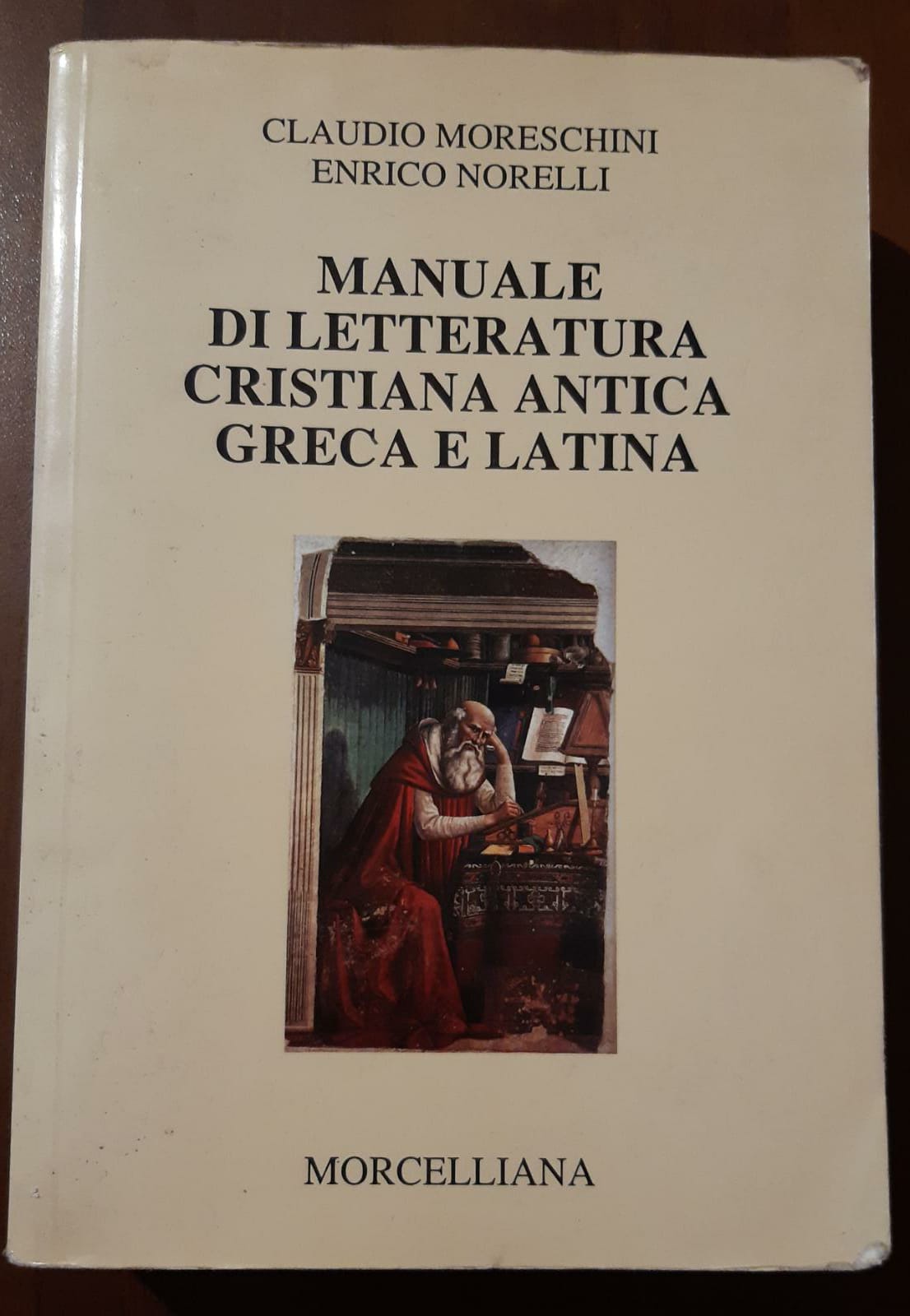 Manuale di letteratura cristiana antica greca e latina - copertina