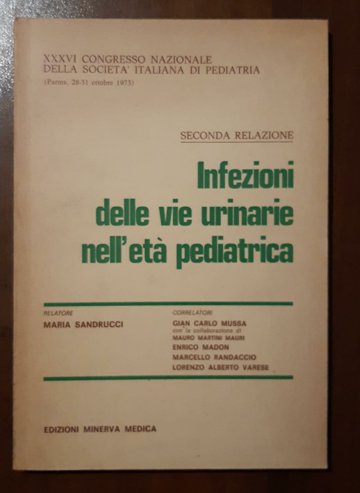 Infezioni delle vie urinarie nell'eta pediatrica - copertina