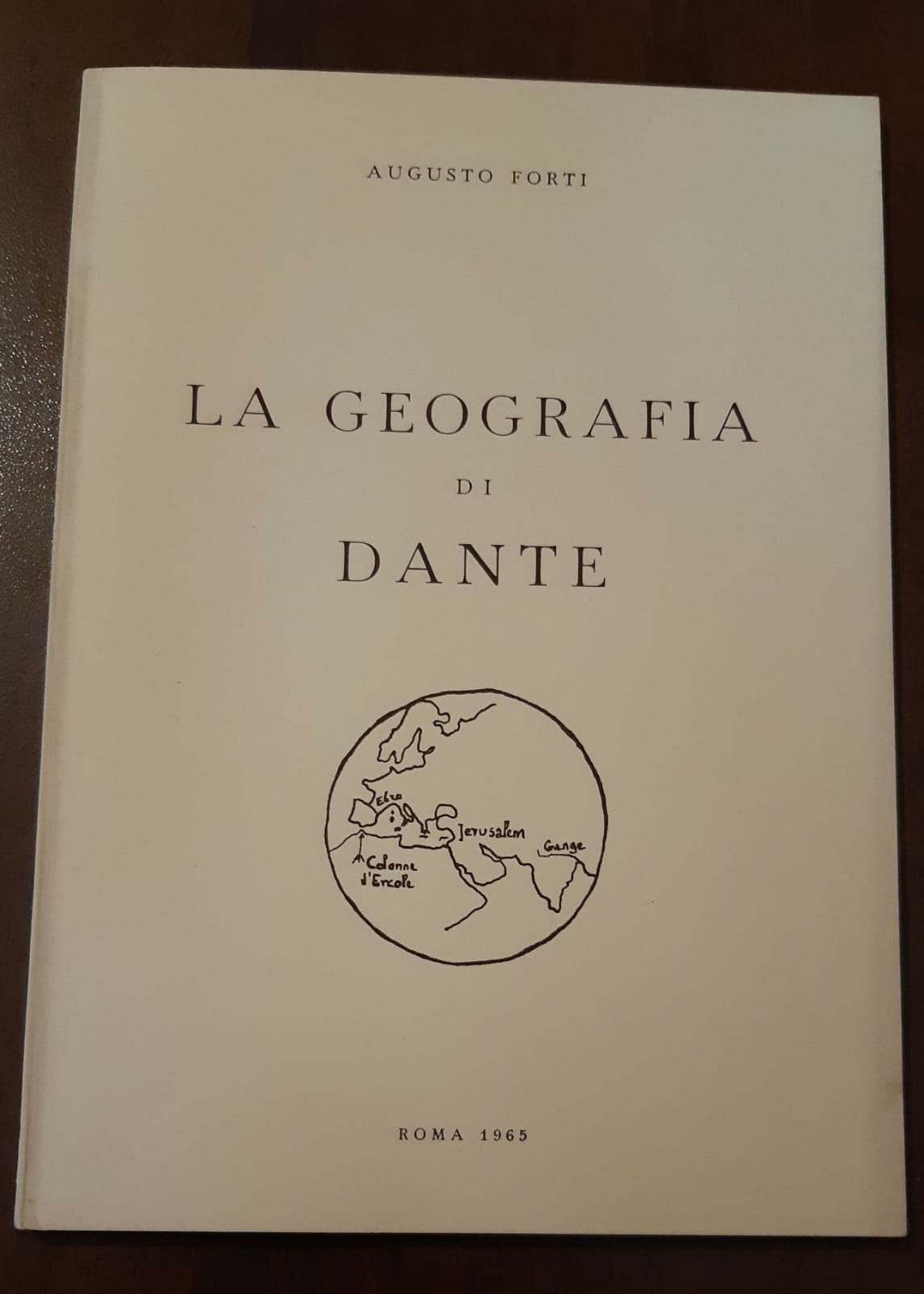La geografia di Dante - copertina