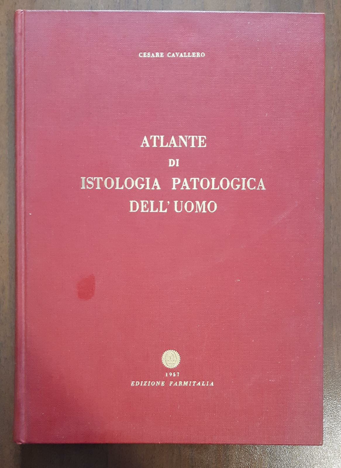 Atlante di istologia patologica dell'uomo - copertina