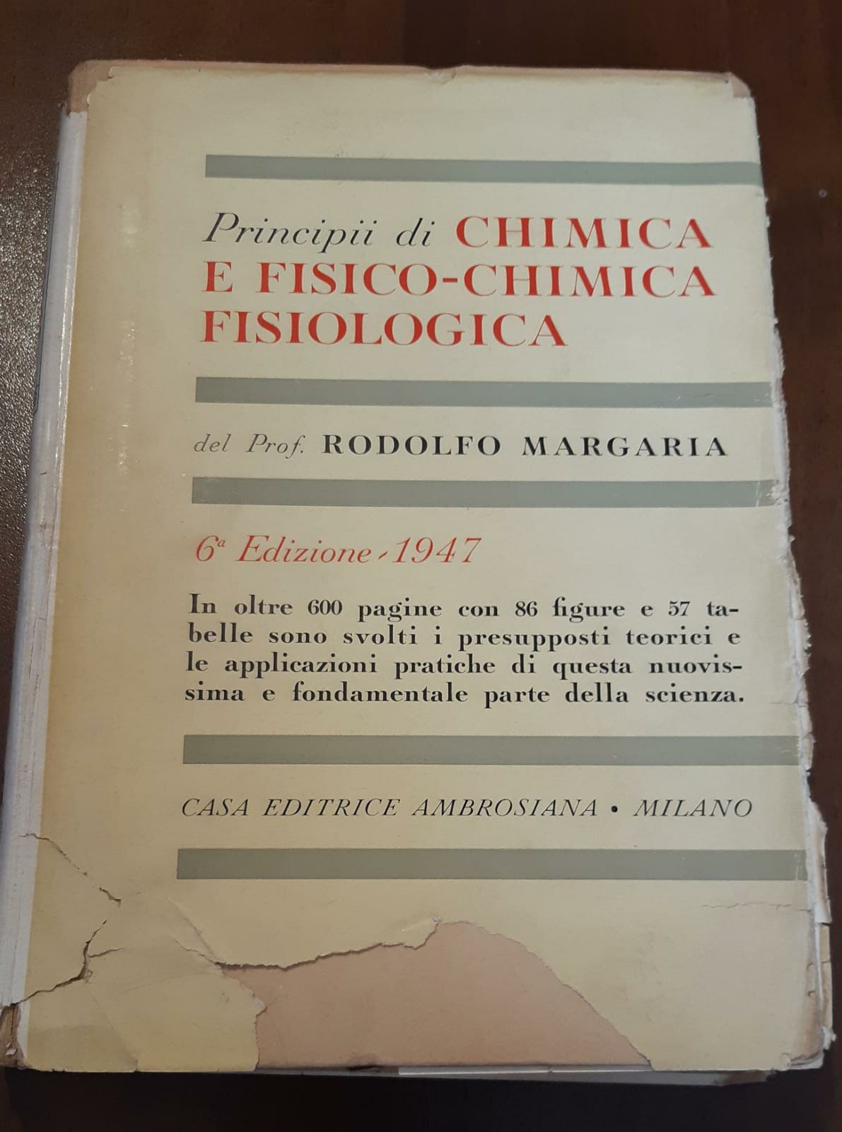 Chimica e Fisico-Chimica Fisiologica - copertina
