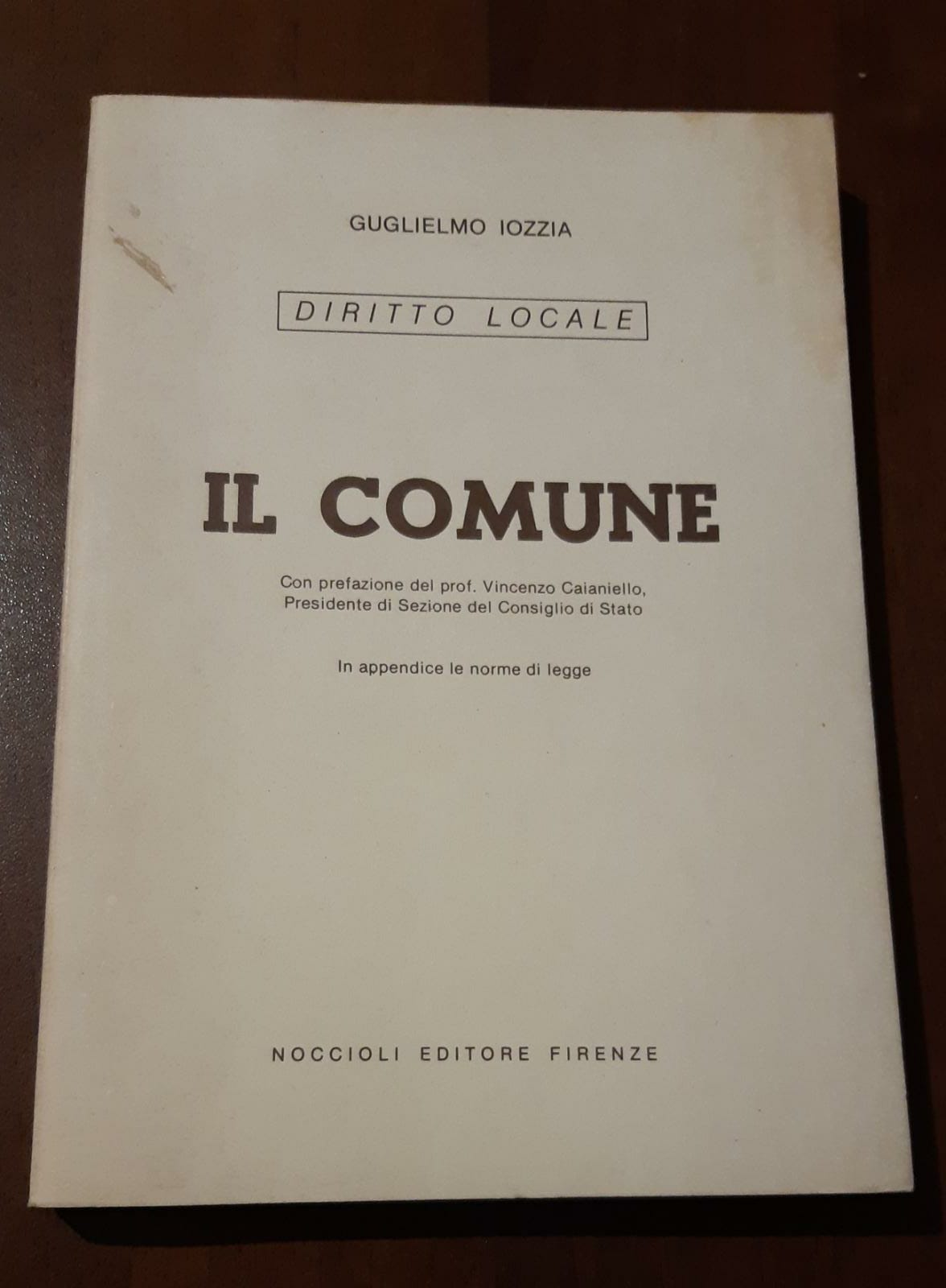 Diritto Locale Il Comune - copertina