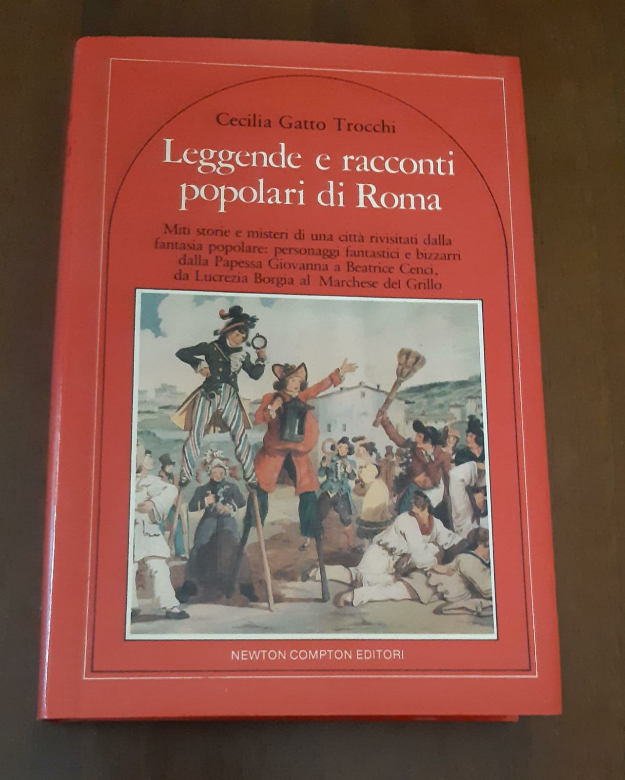 Leggende e racconti popolari di Roma - copertina