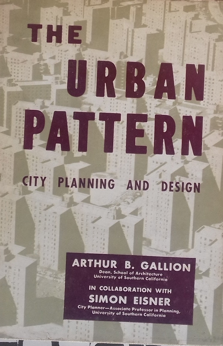 The Urban Pattern. City planning and design - copertina