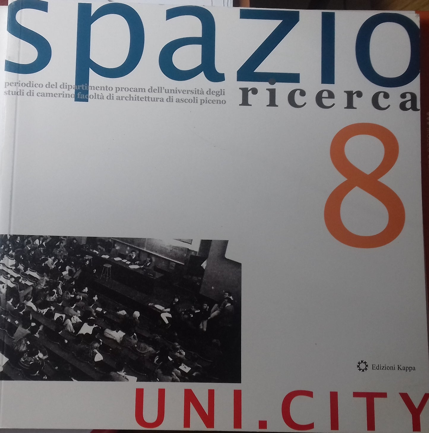 Spazio Ricerca, Anno 4, n.8. Uni.City - copertina