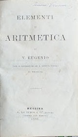 Elementi di aritimetica - copertina