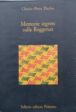 Memorie segrete sulla Reggenza - copertina