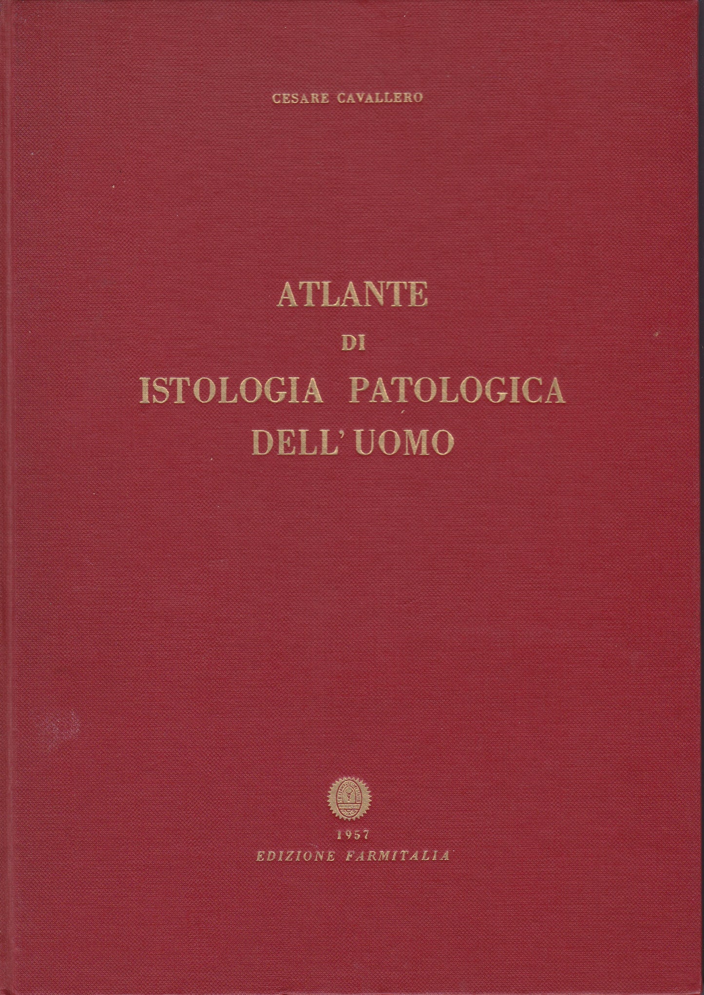 Atlante di istologia patologica dell'uomo - copertina