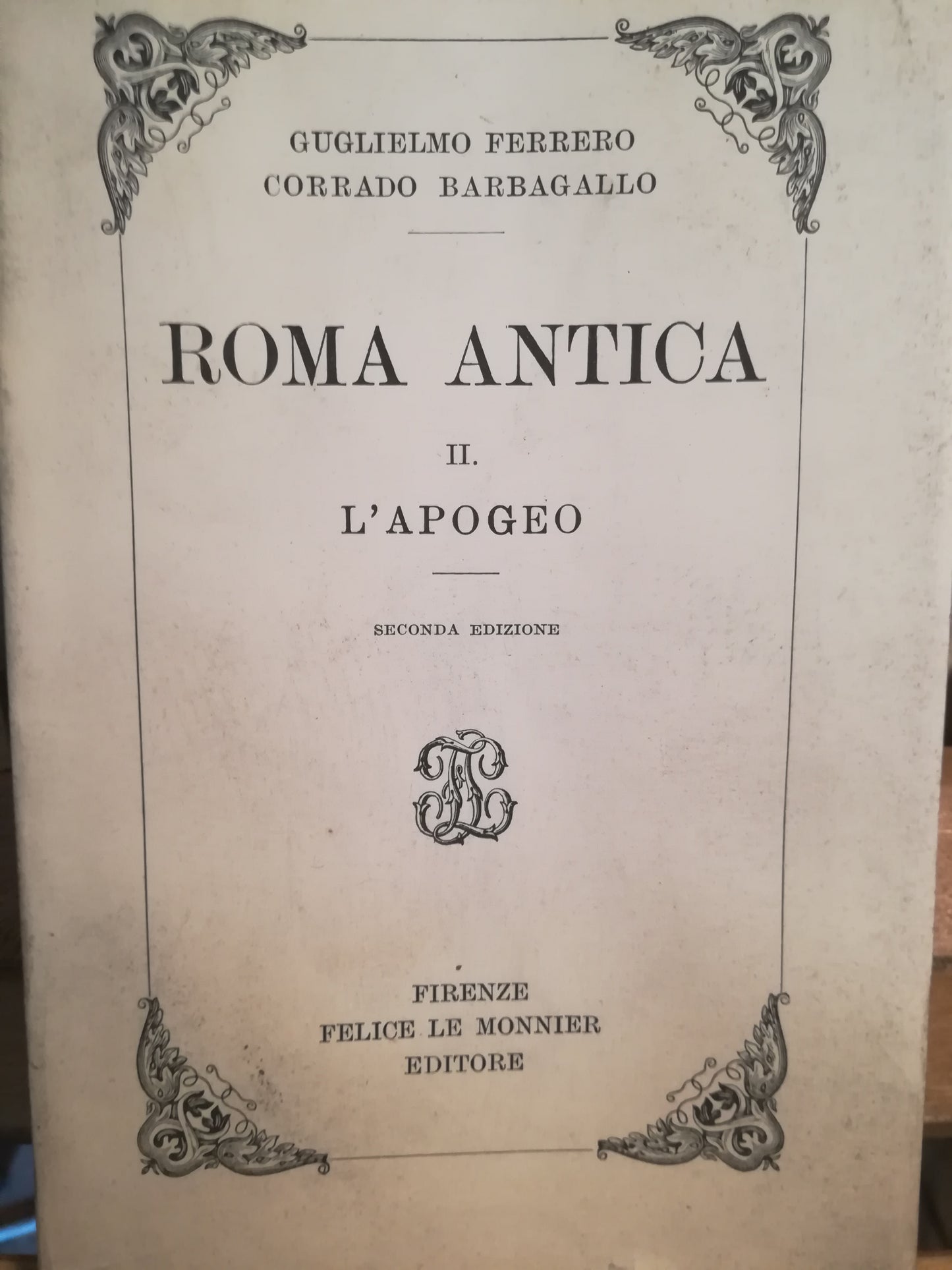 Roma antica. II. L'apogeo. - copertina