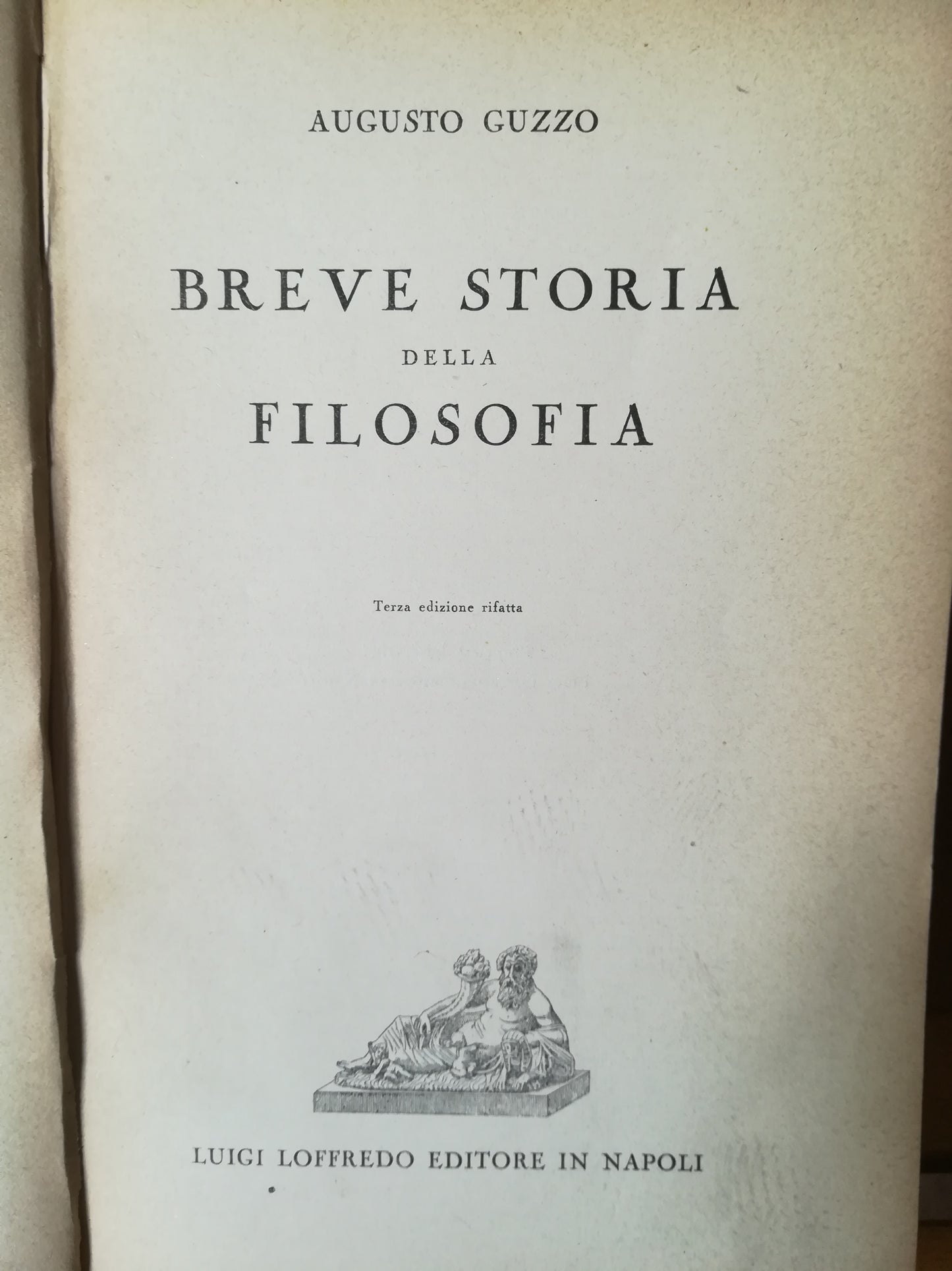 Breve storia della filosofia - copertina