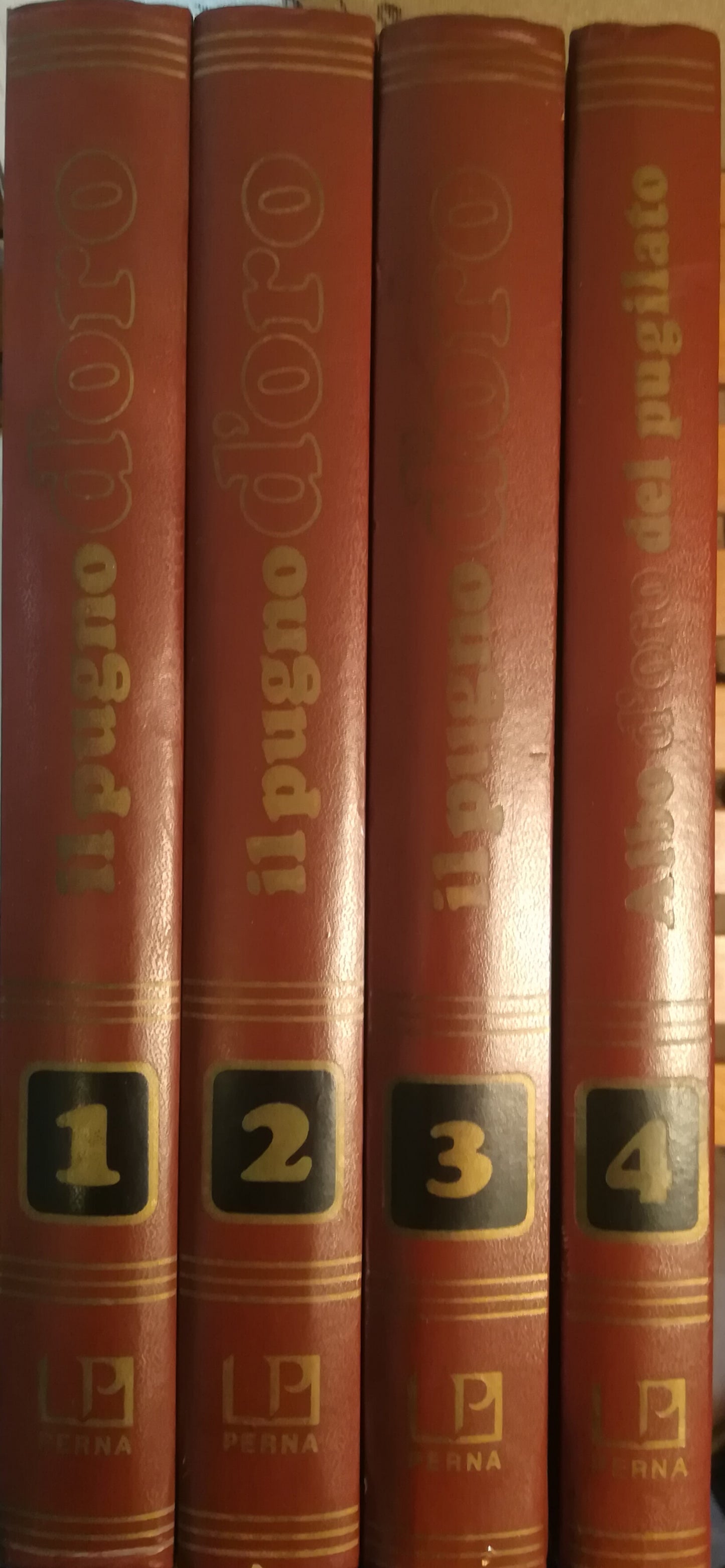 Il pugno. Prima enciclopedia storica del pugilato mondiale. I. II. III. IV. - copertina