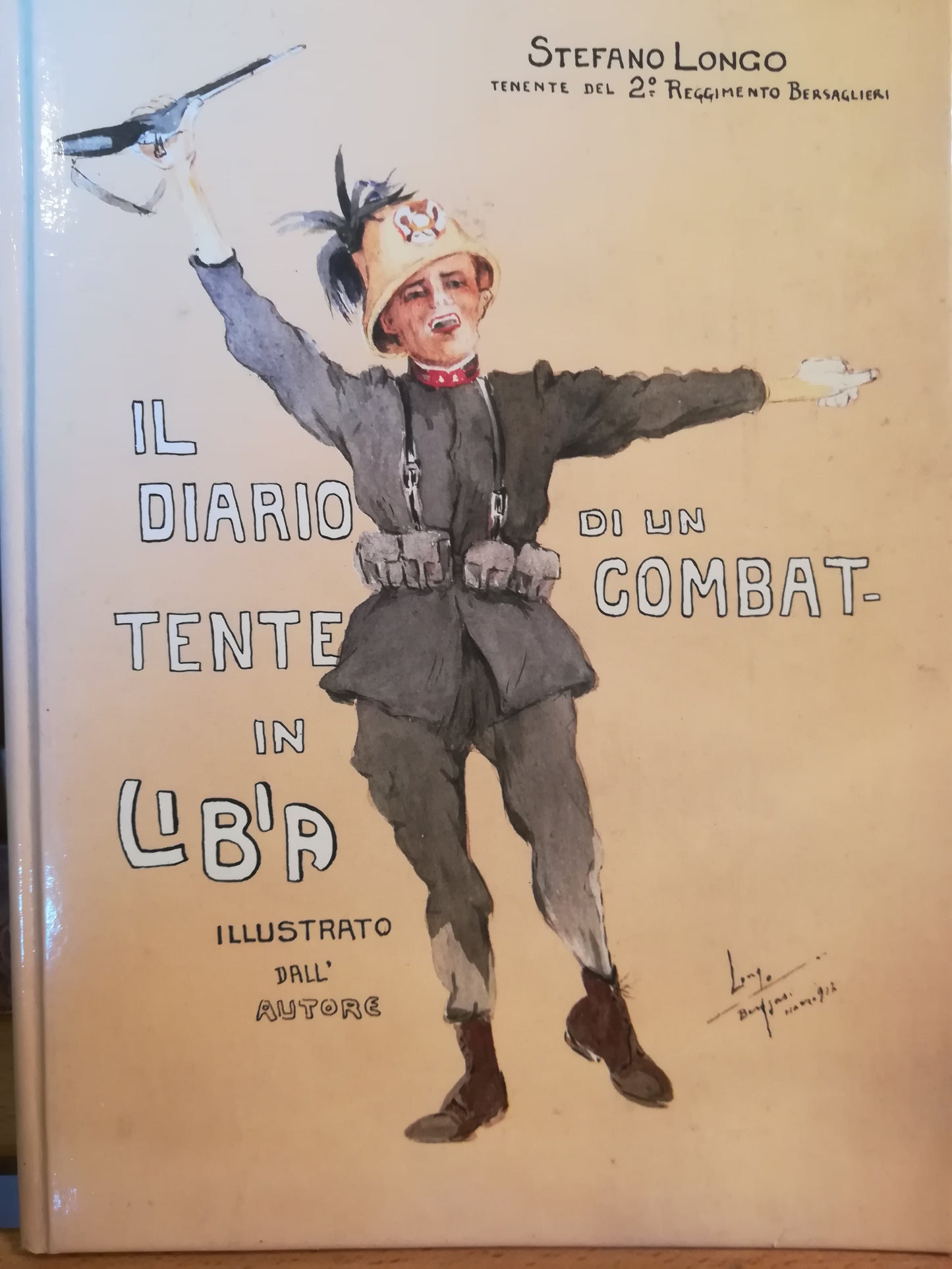 Il Diario di un combattente in Libia. Illustrato dall'Autore. - copertina