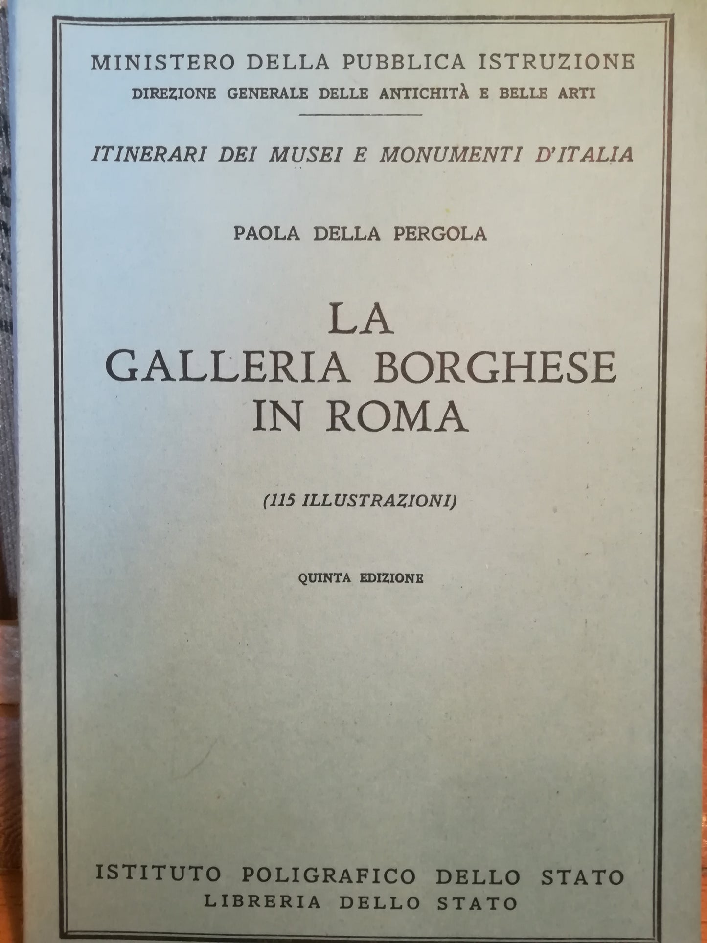 La Galleria Borghese in Roma - copertina