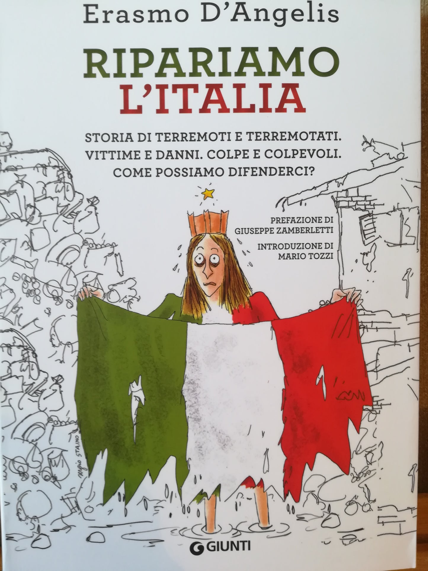 Ripariamo l'Italia. Storia di terremoti e terremotati. Vittime e danni. Colpe e colpevoli. Come possiamo difenderci? - copertina