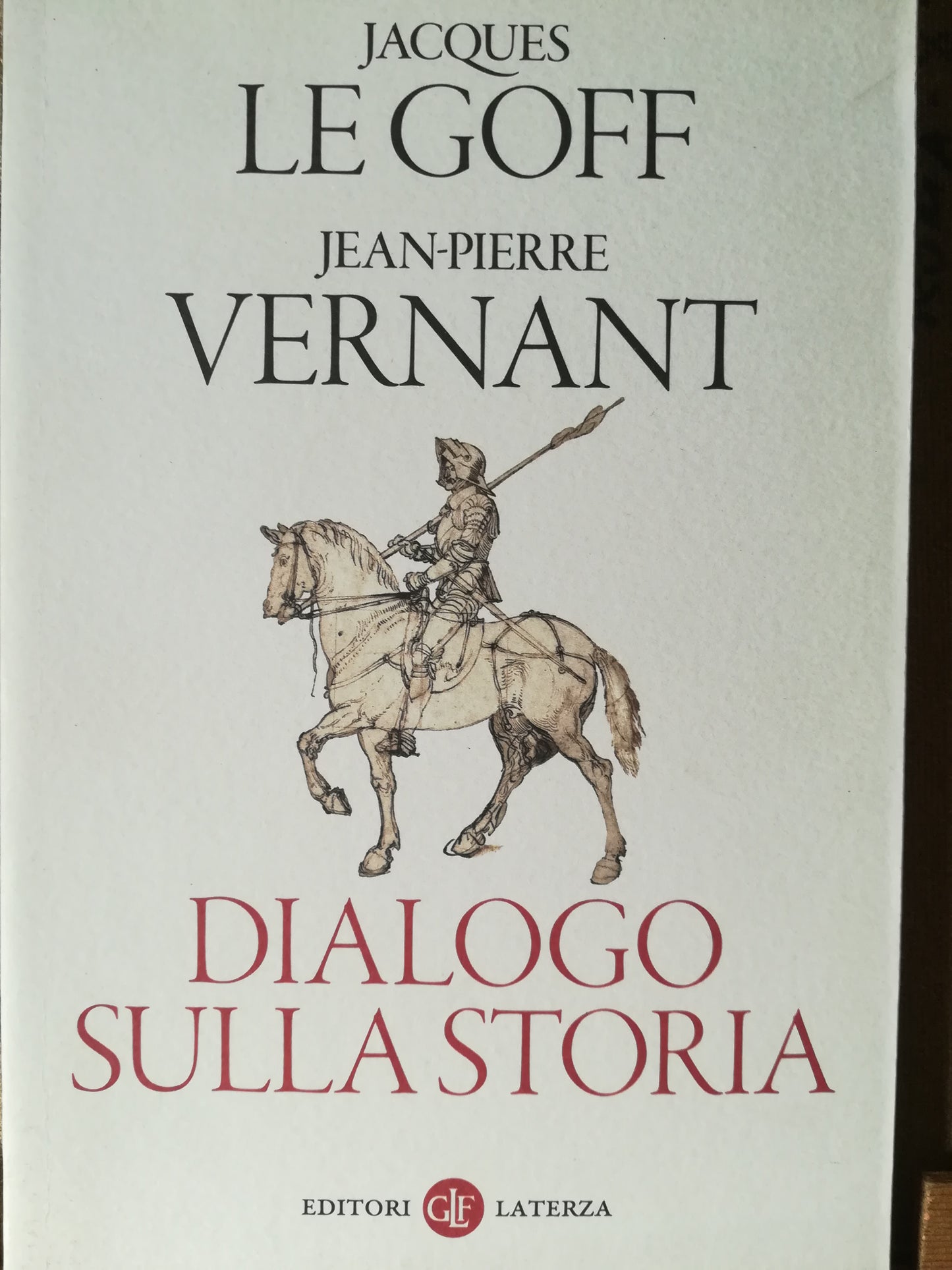 Dialogo sulla storia. Conversazioni con Emmanuel Laurentin. - copertina