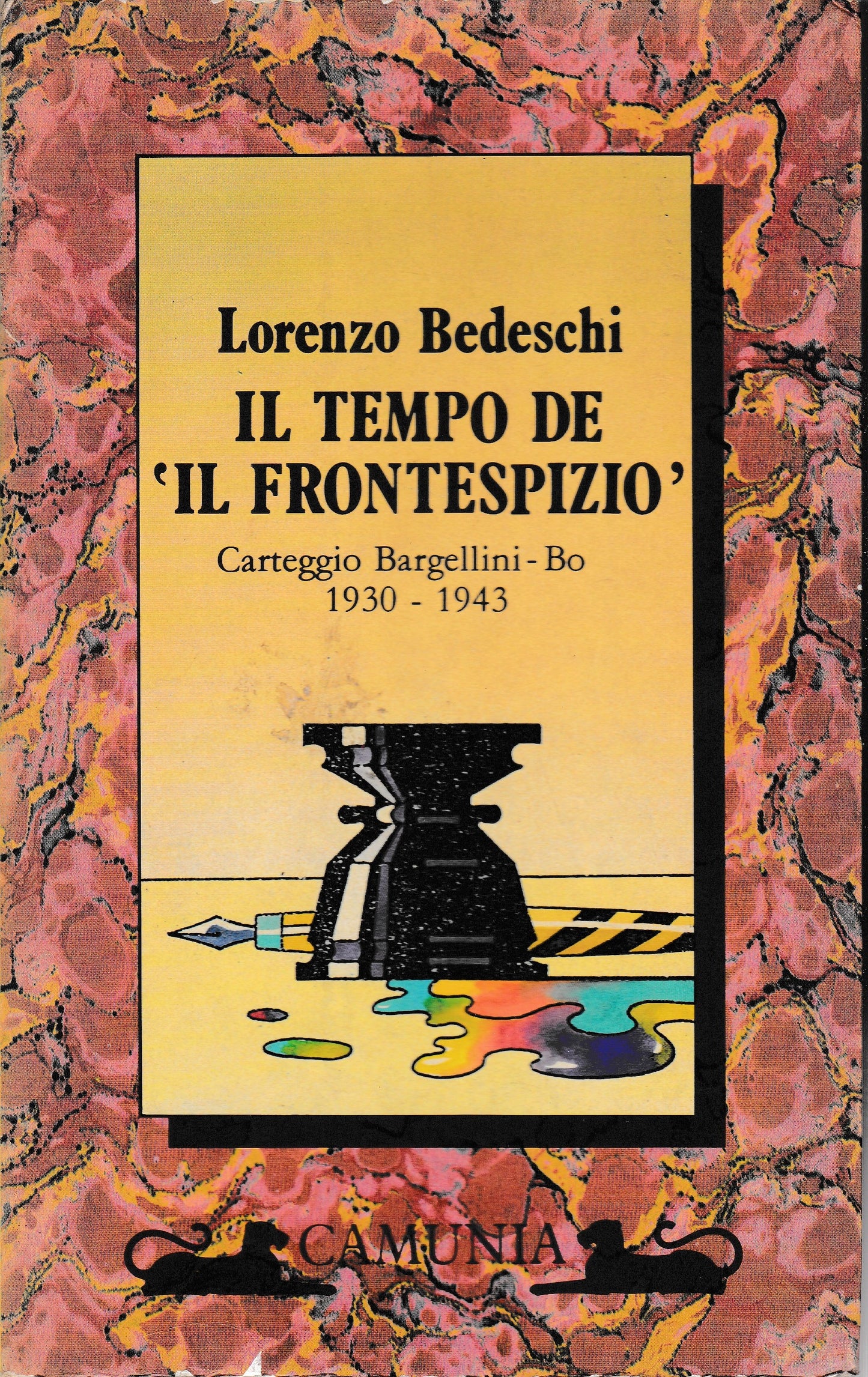 Il tempo de «Il frontespizio». Carteggio Bargellini - Bo (1930-1943) - copertina