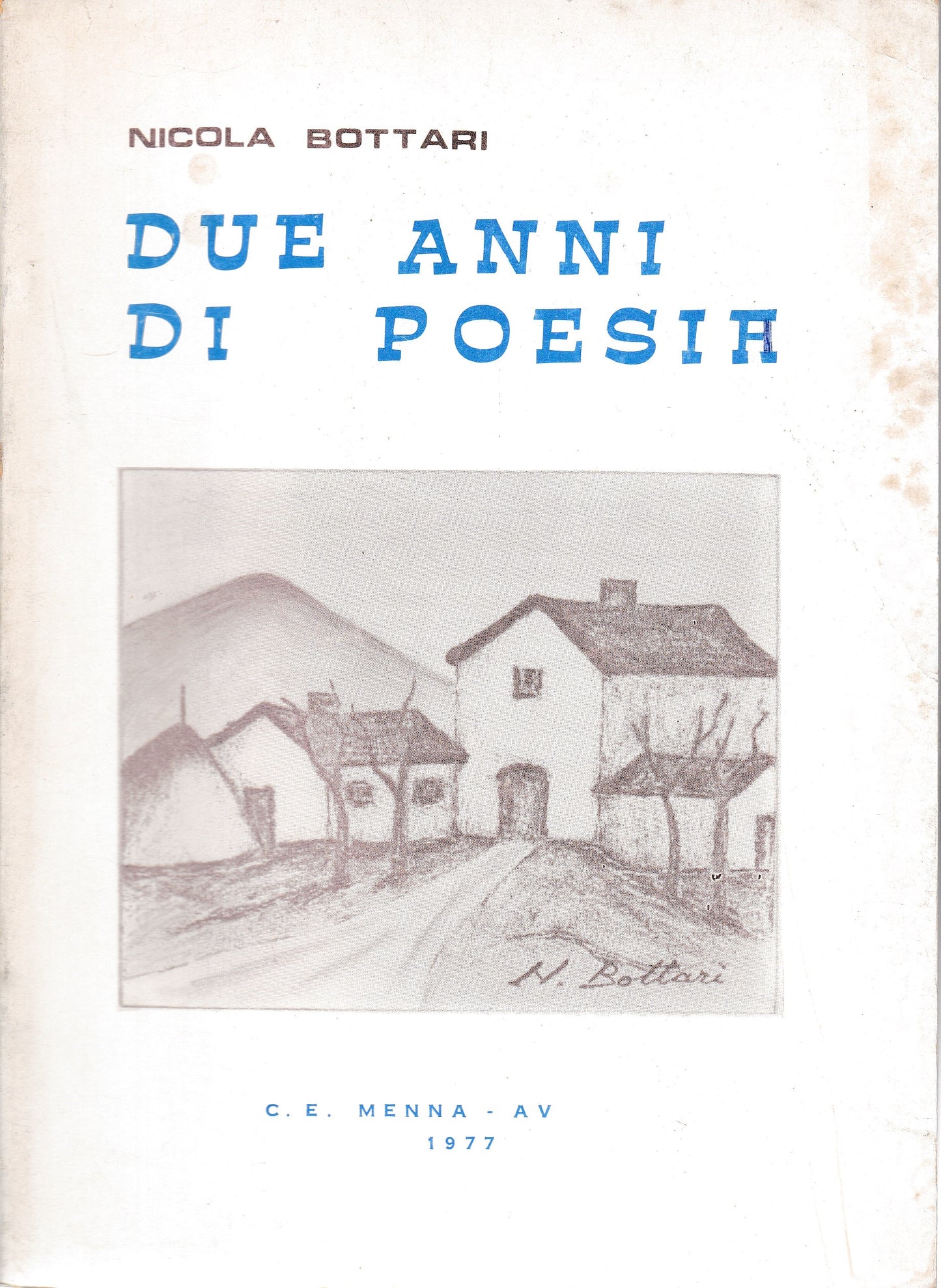 Due anni di poesia - copertina
