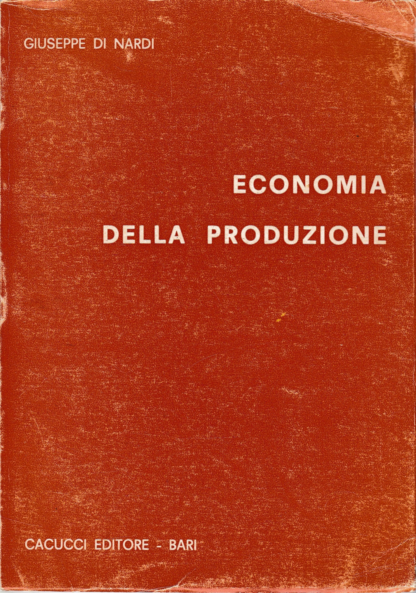 Economia della produzione - copertina