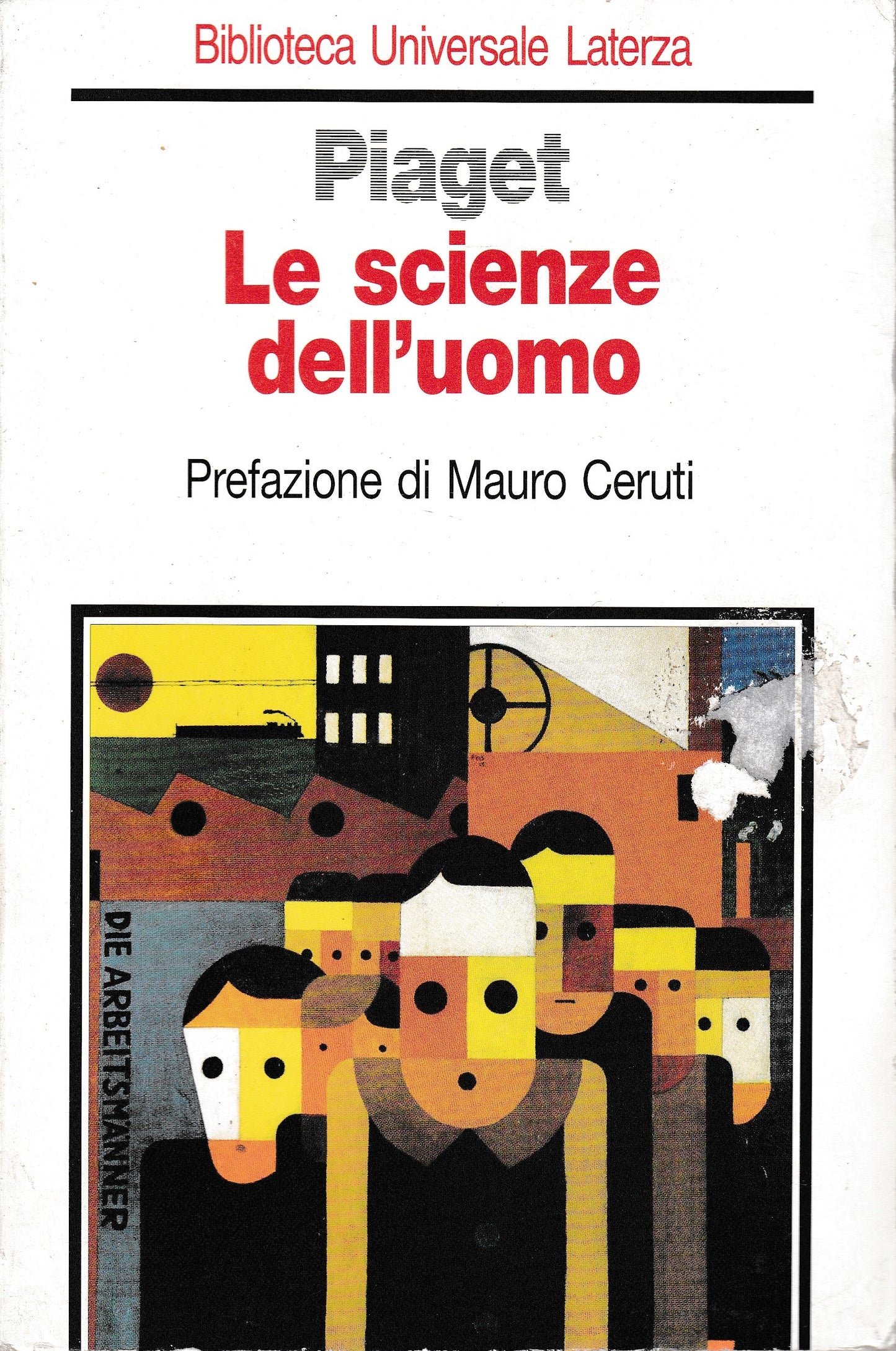 Le scienze dell'uomo - copertina