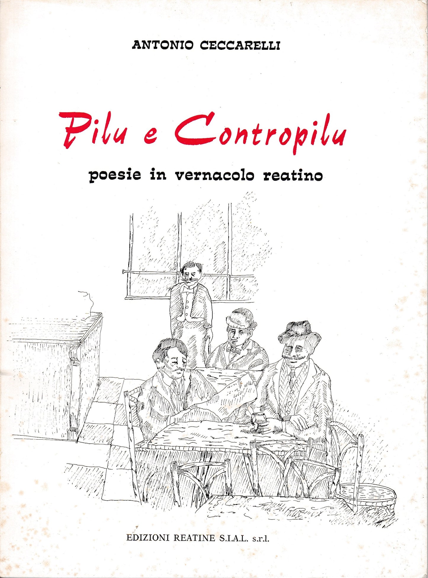 Pilu e Contropilu. Poesie in vernacolo reatino - copertina