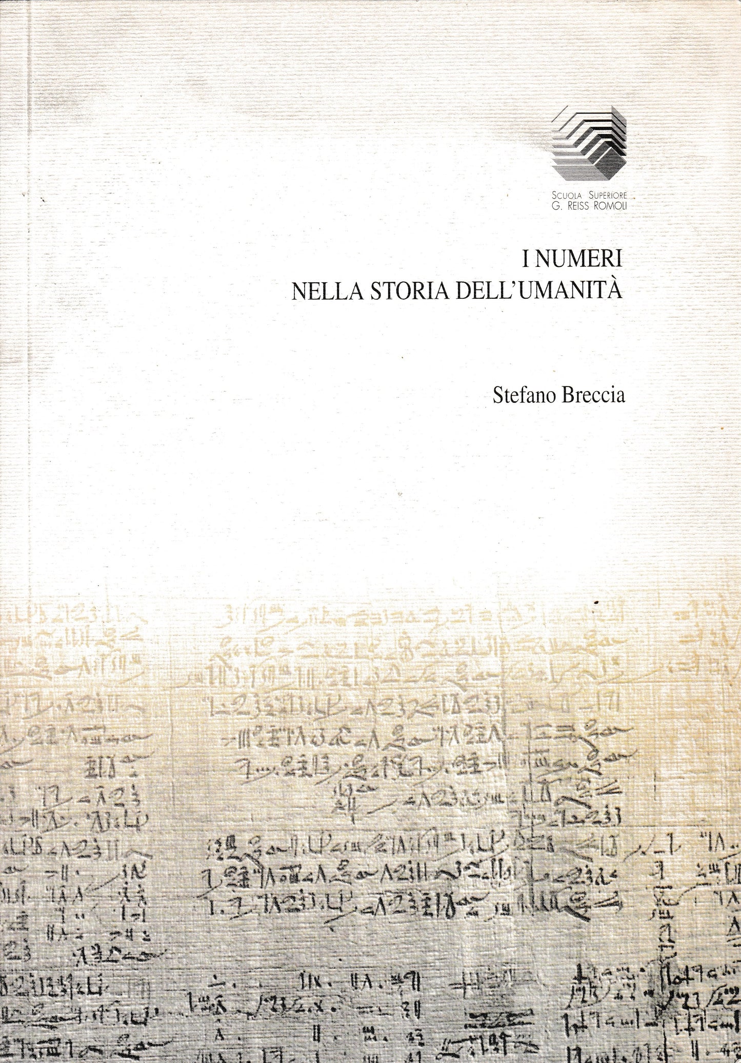 I numeri nella storia dell'umanità - copertina