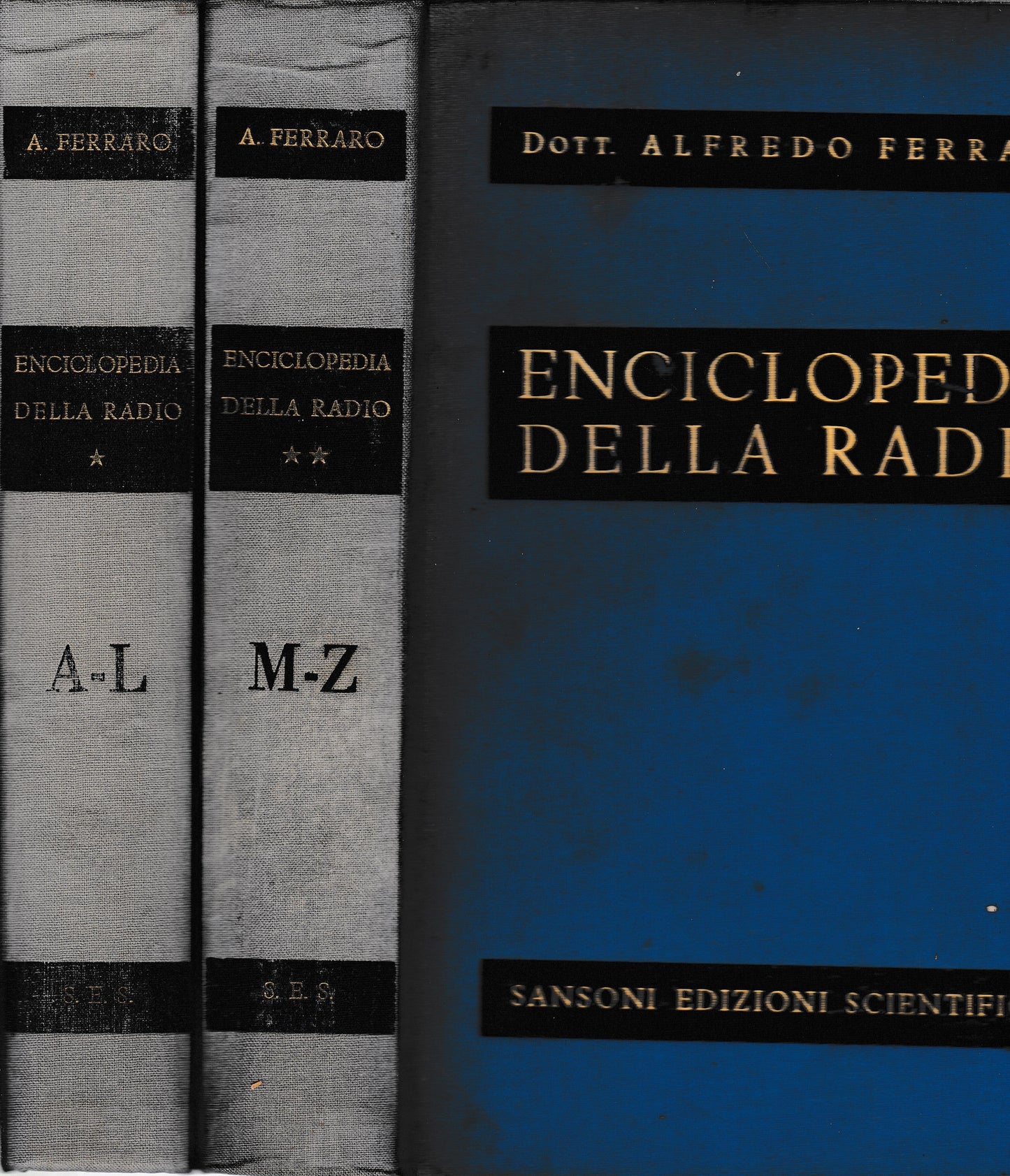 Enciclopedia della Radio 2 volumi AL - MZ - copertina