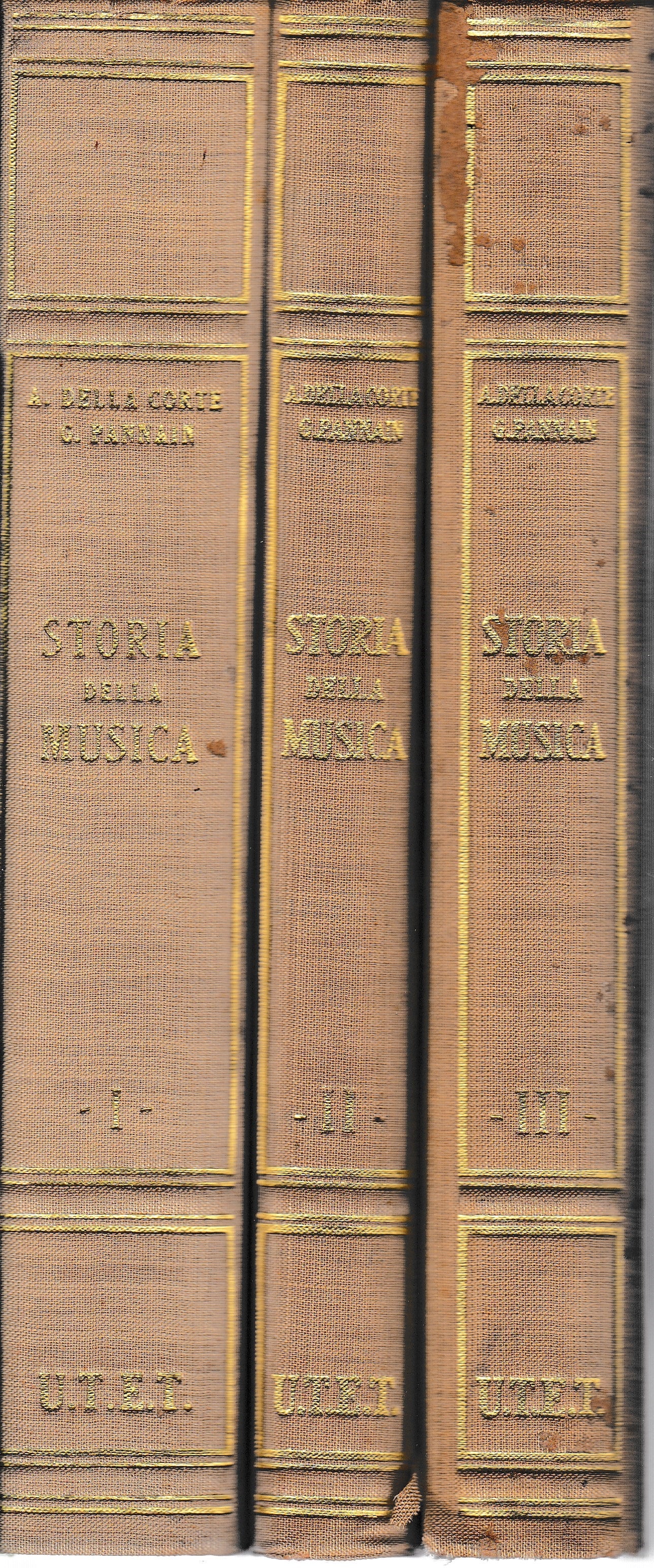 Storia della musica. 3 volumi - copertina