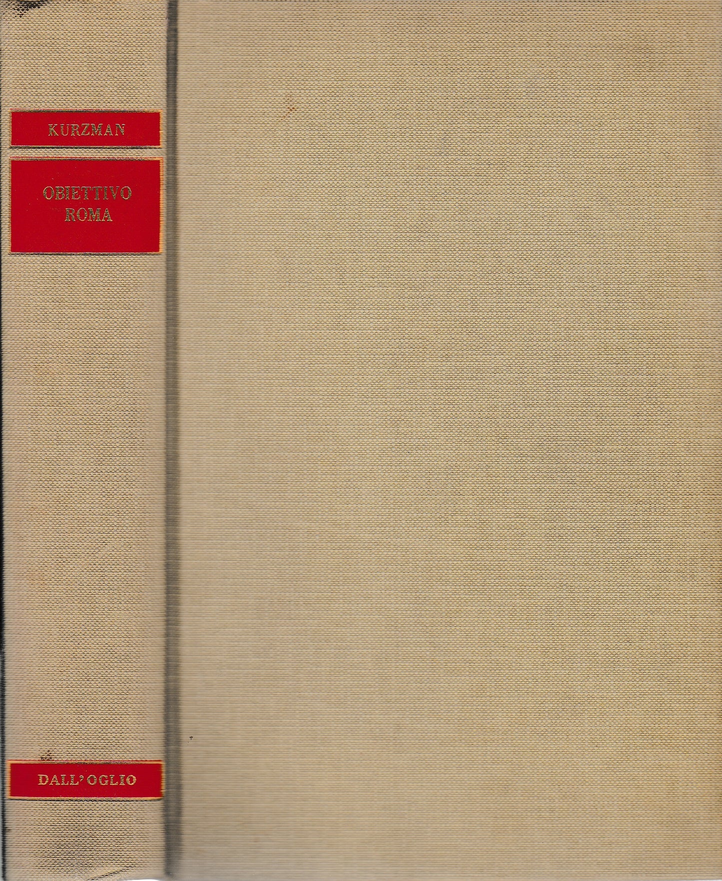 Obiettivo Roma - copertina