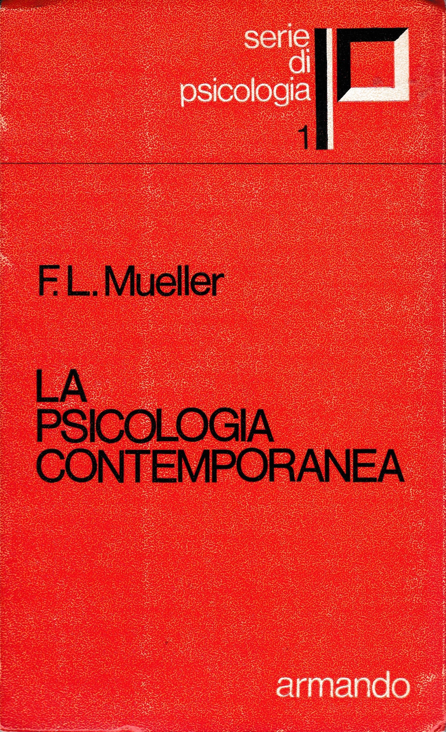 La psicologia contemporanea - copertina