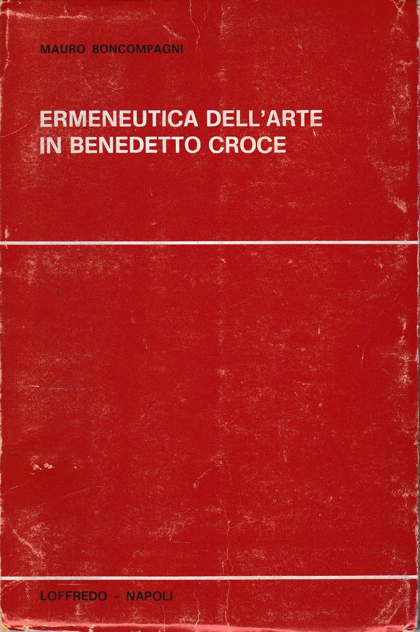 Ermeneutica dell'arte in Benedetto Croce - copertina