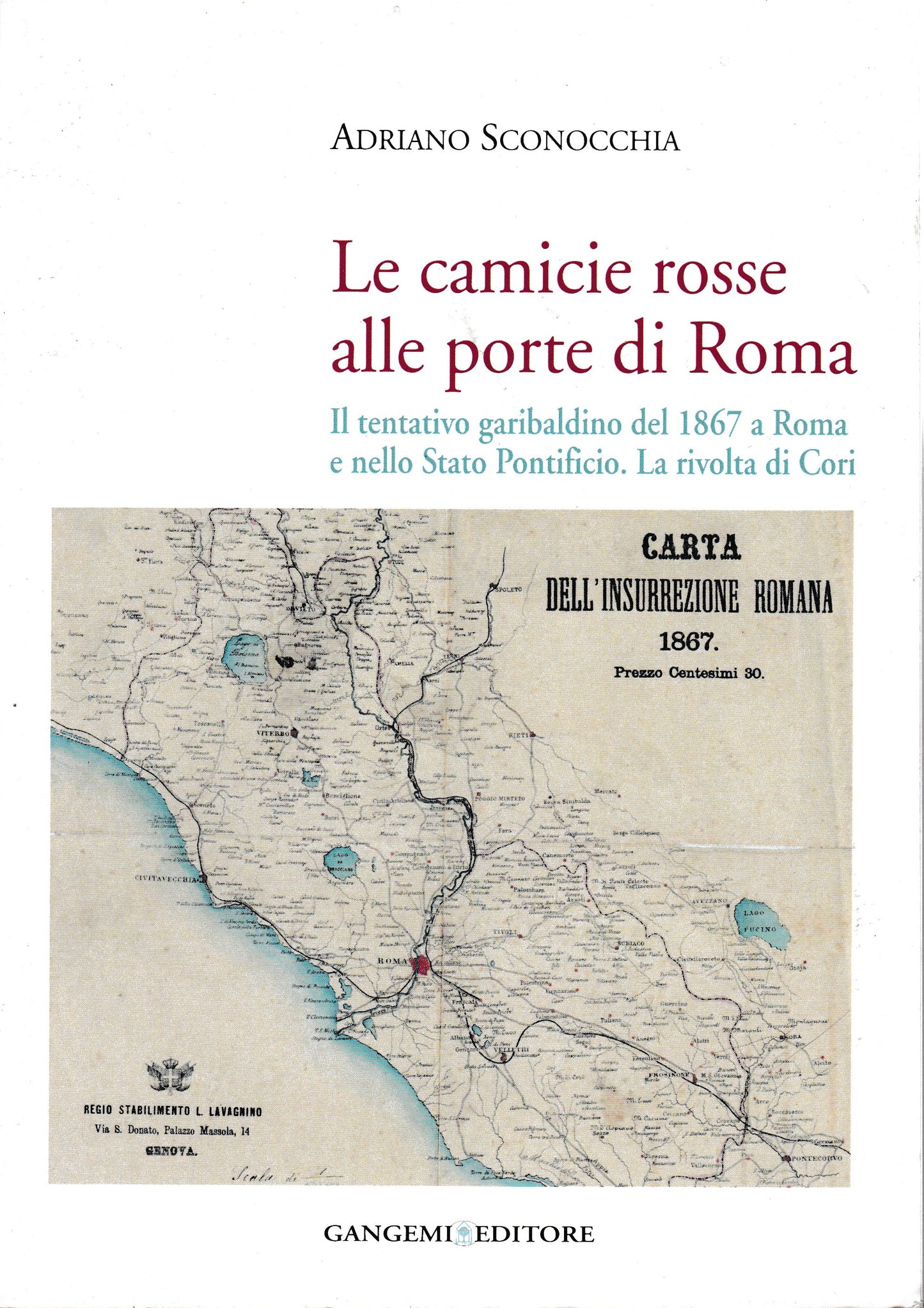 Le camicie rosse alle porte di Roma - copertina