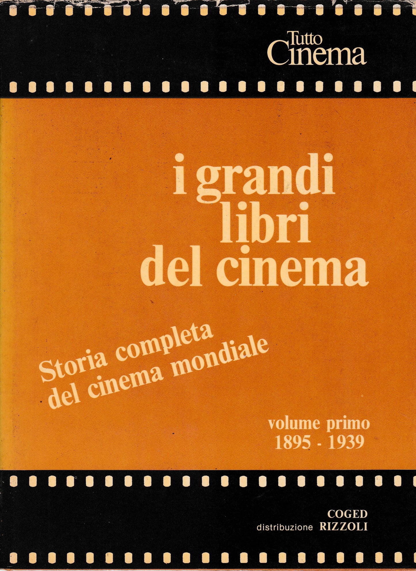 I grandi libri del cinema. Storia completa del cinema mondiale dal 1895 al 1977 2 volumi - copertina