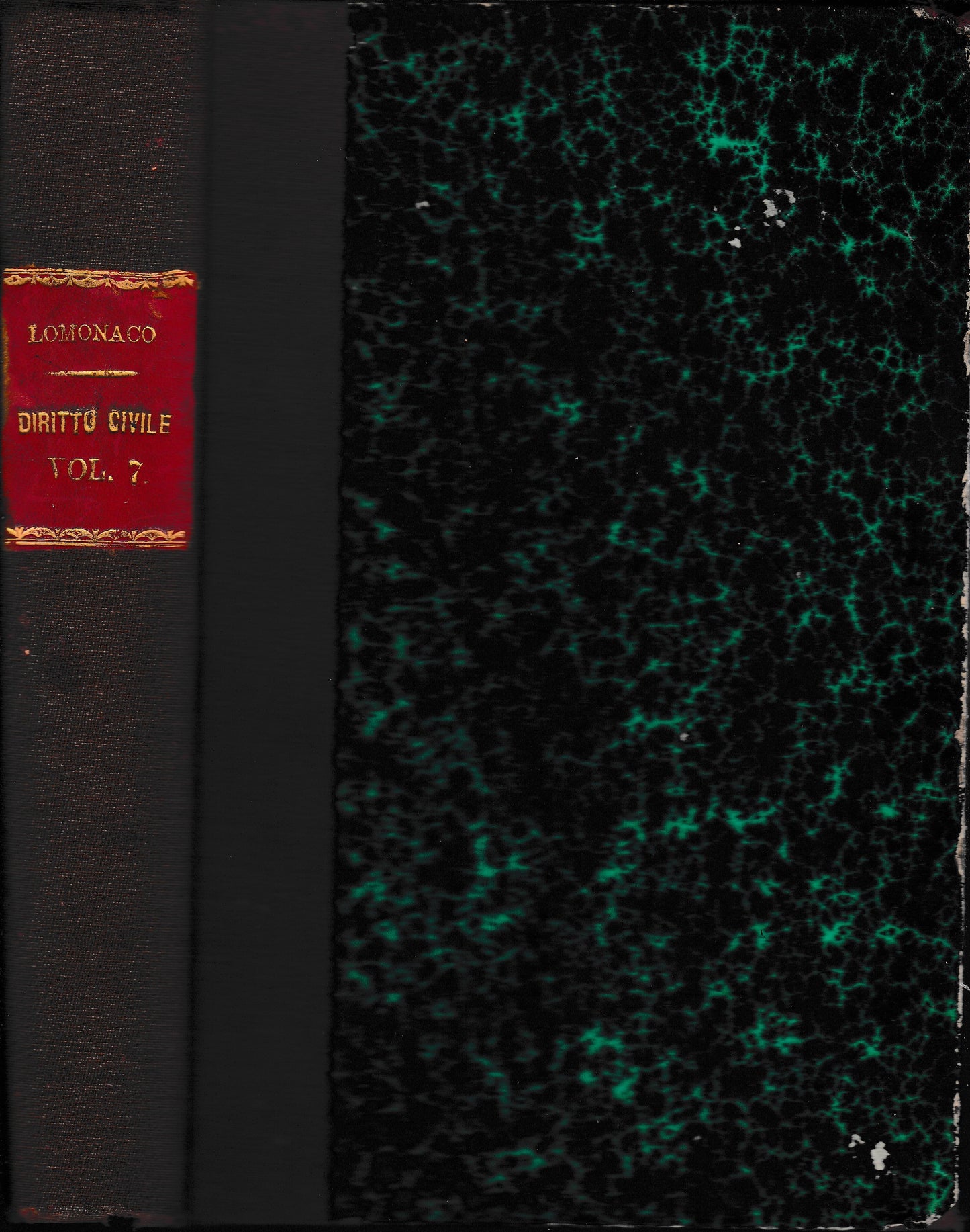 Istituzioni di Diritto Civile Italiano 7° vol. - copertina