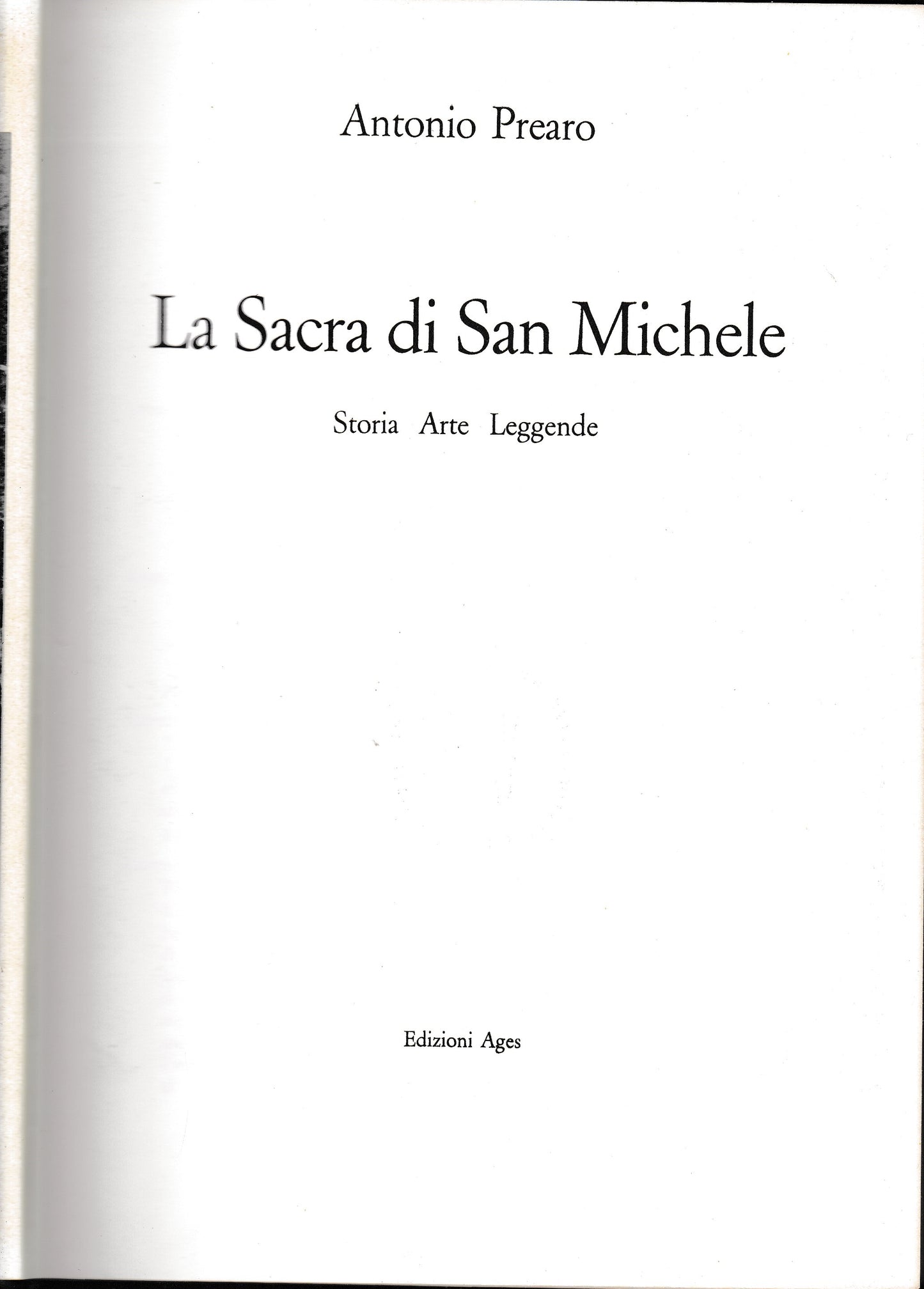 La Sacra di San Michele. Storia Arte Leggende - copertina