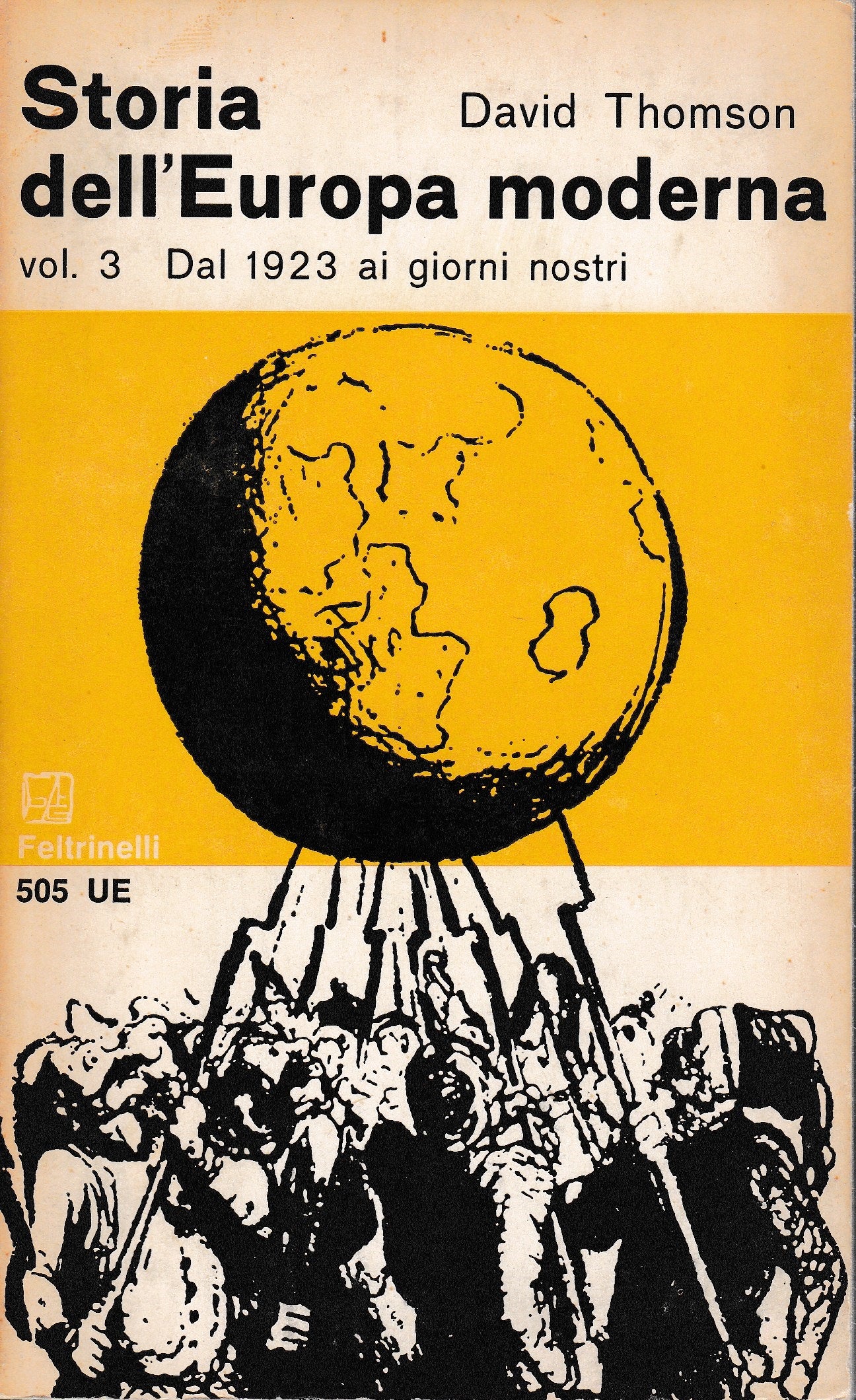 Storia dell'Europa moderna 3° vol. Dal 1923 ai giorni nostri - copertina