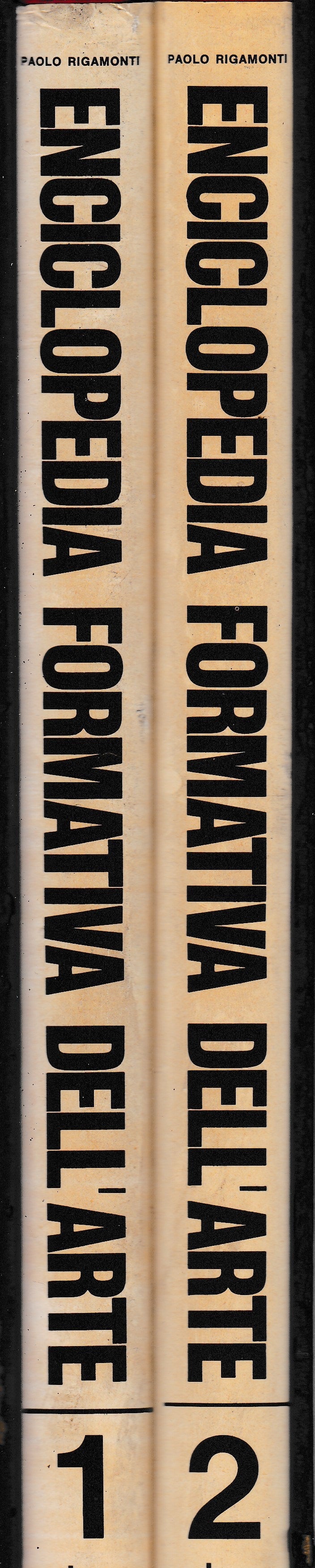 Enciclopedia formativa dell'arte 2 volumi - copertina