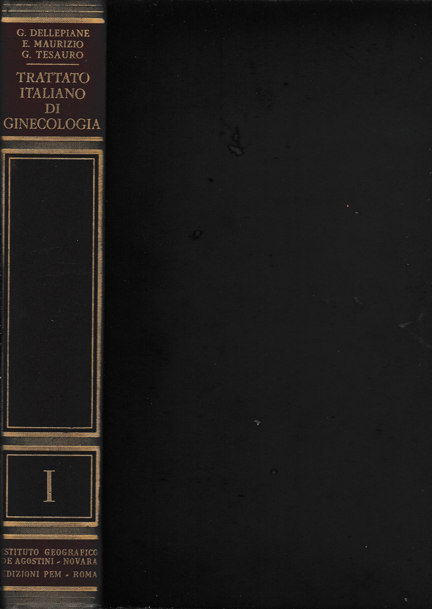 Trattato italiano di Ginecologia 6 volumi - copertina