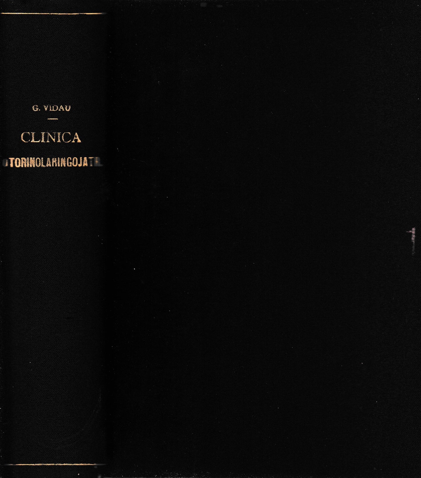 Corso di Clinica Otorinolaringojatrica parte prima - copertina